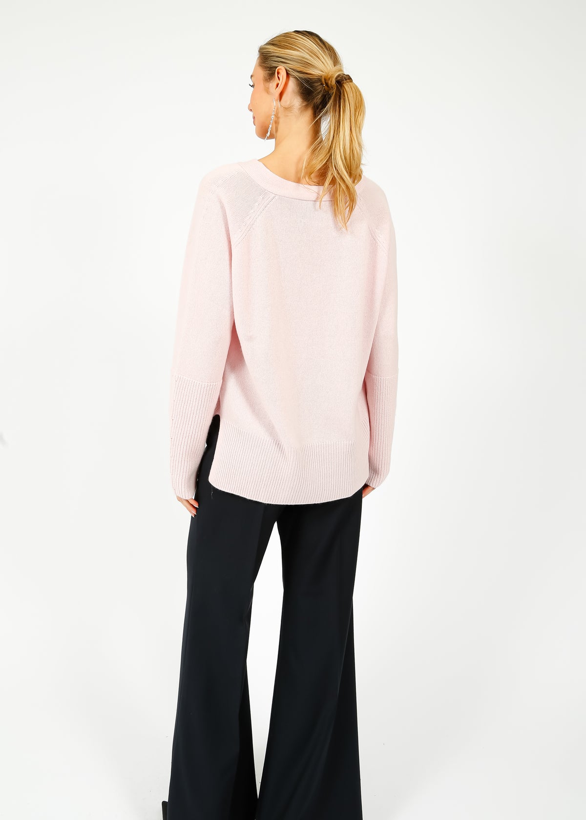 MM Sonale Wool Trousers in Navy