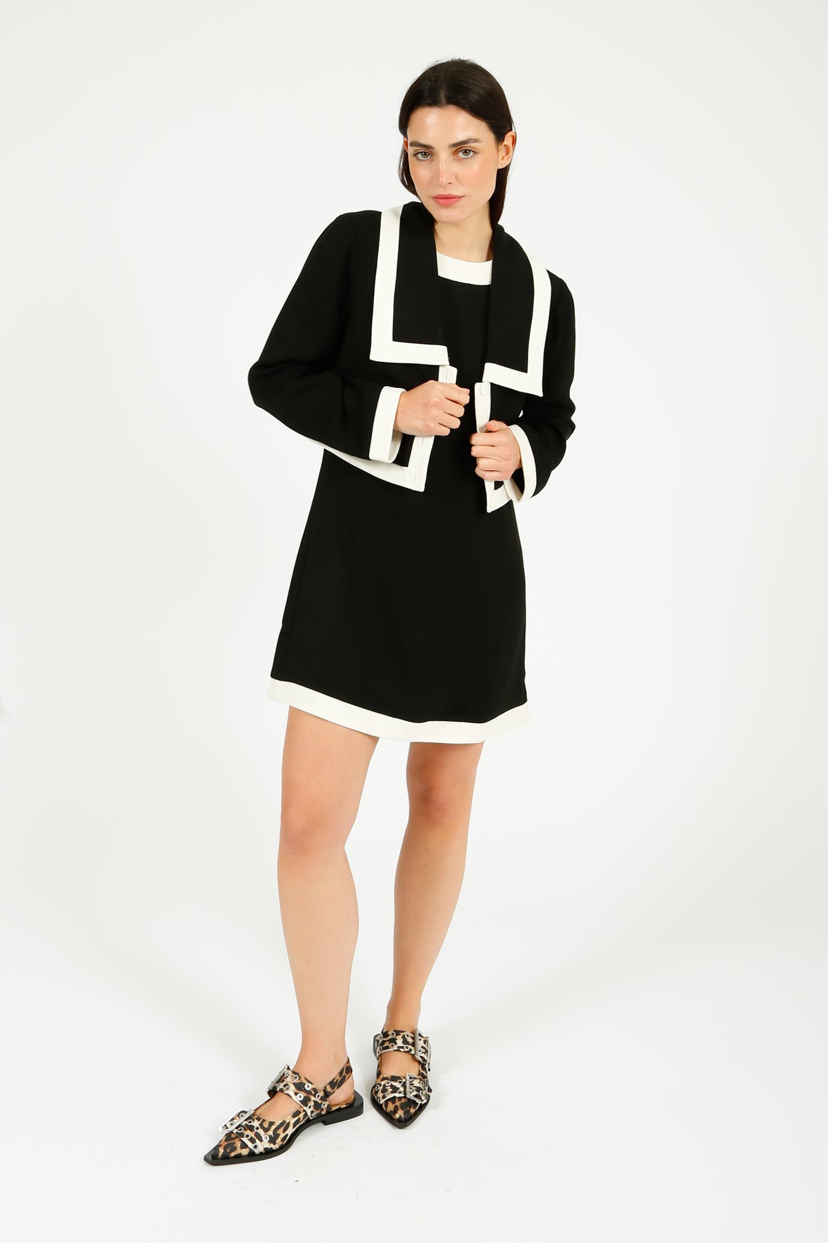 RIXO Selita Jacket in Black