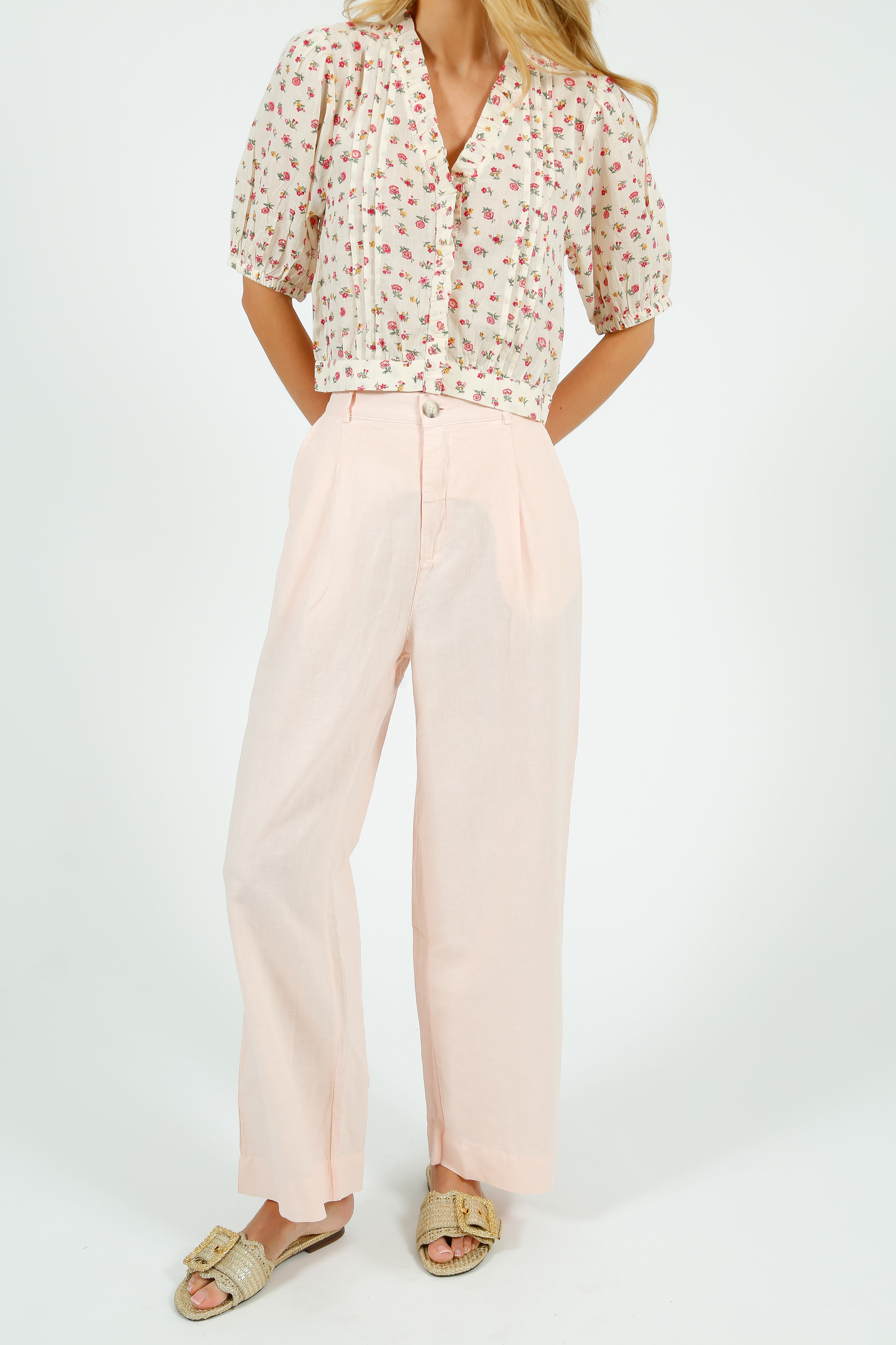 E&I BradyTrousers in Pastel