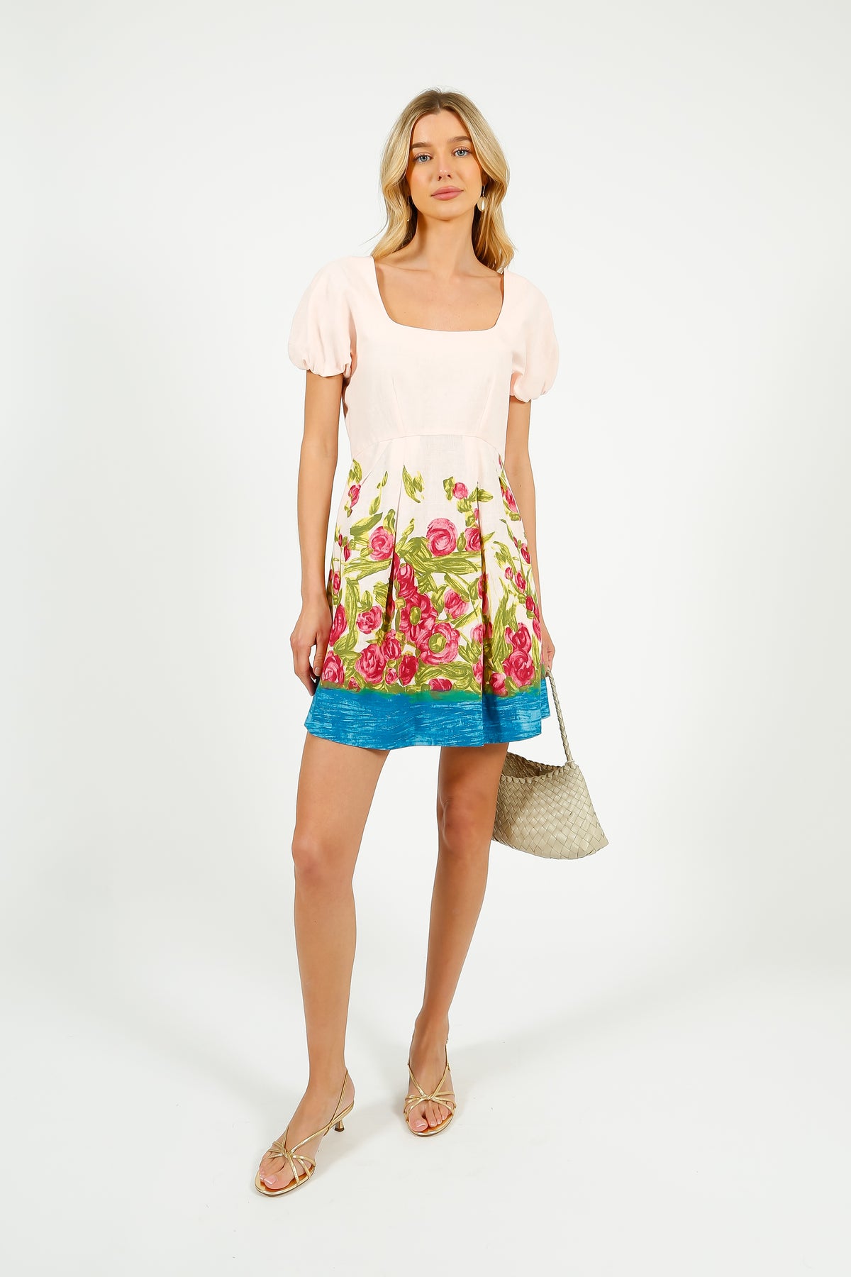 MM Ebbro Dress in Antique Rose
