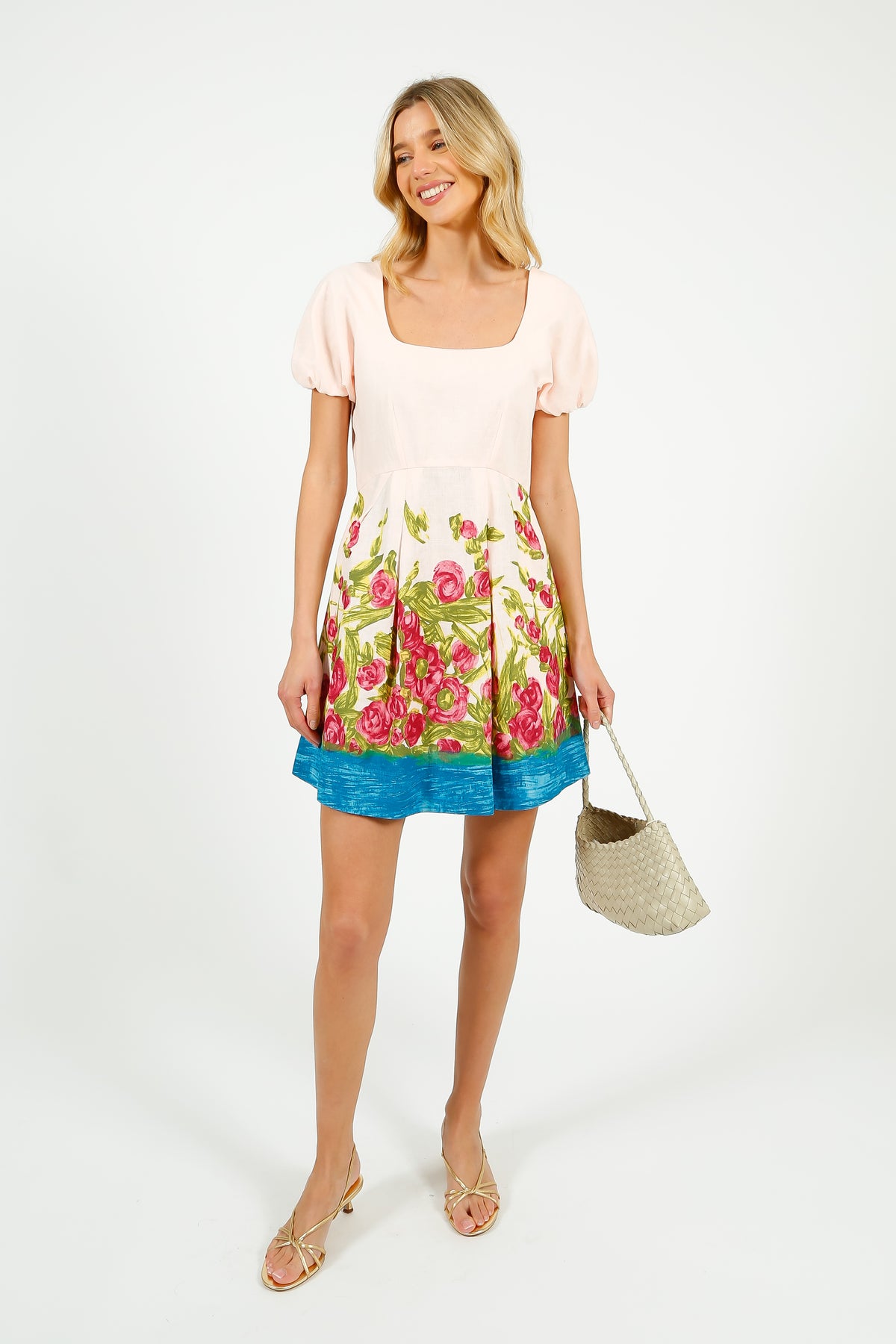 MM Ebbro Dress in Antique Rose