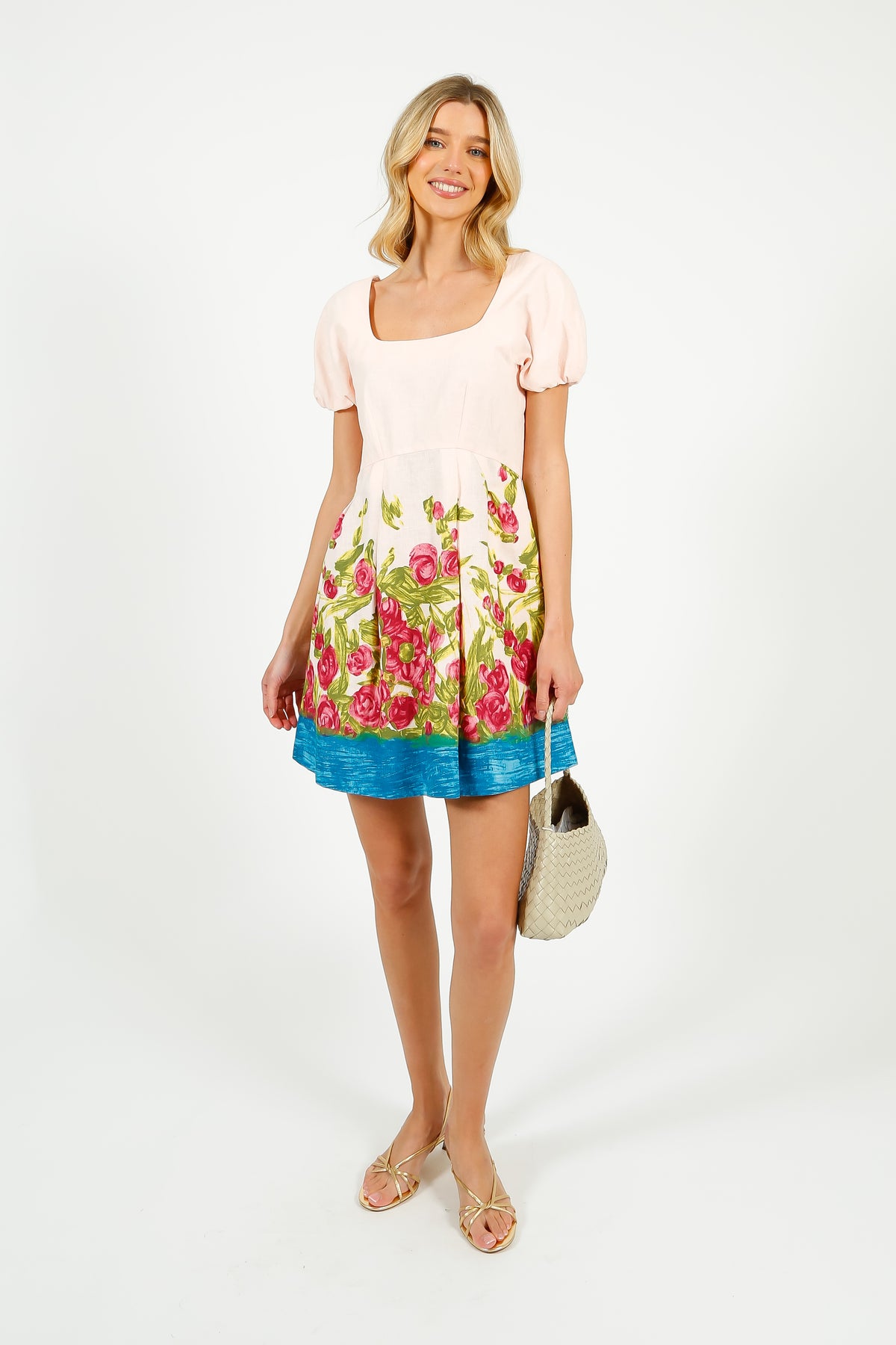 MM Ebbro Dress in Antique Rose