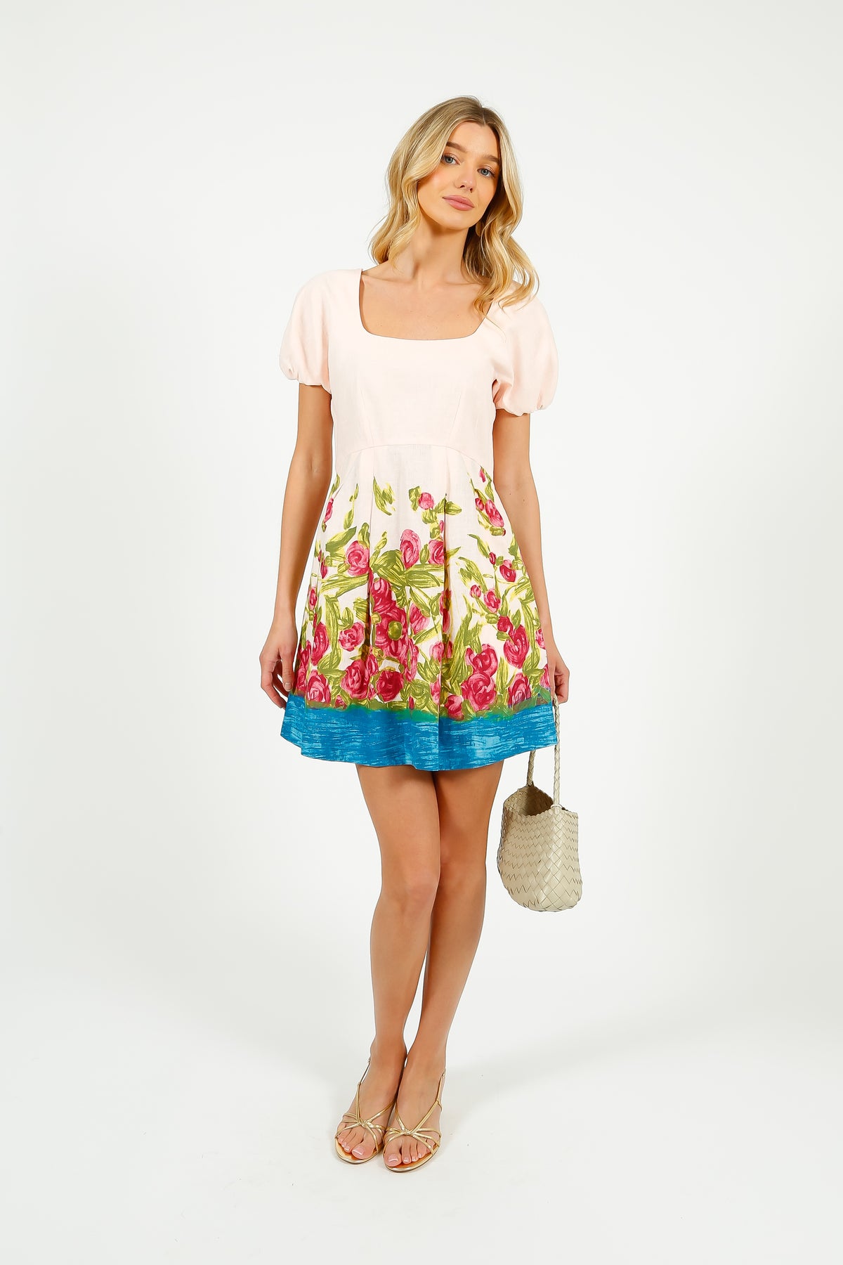 MM Ebbro Dress in Antique Rose