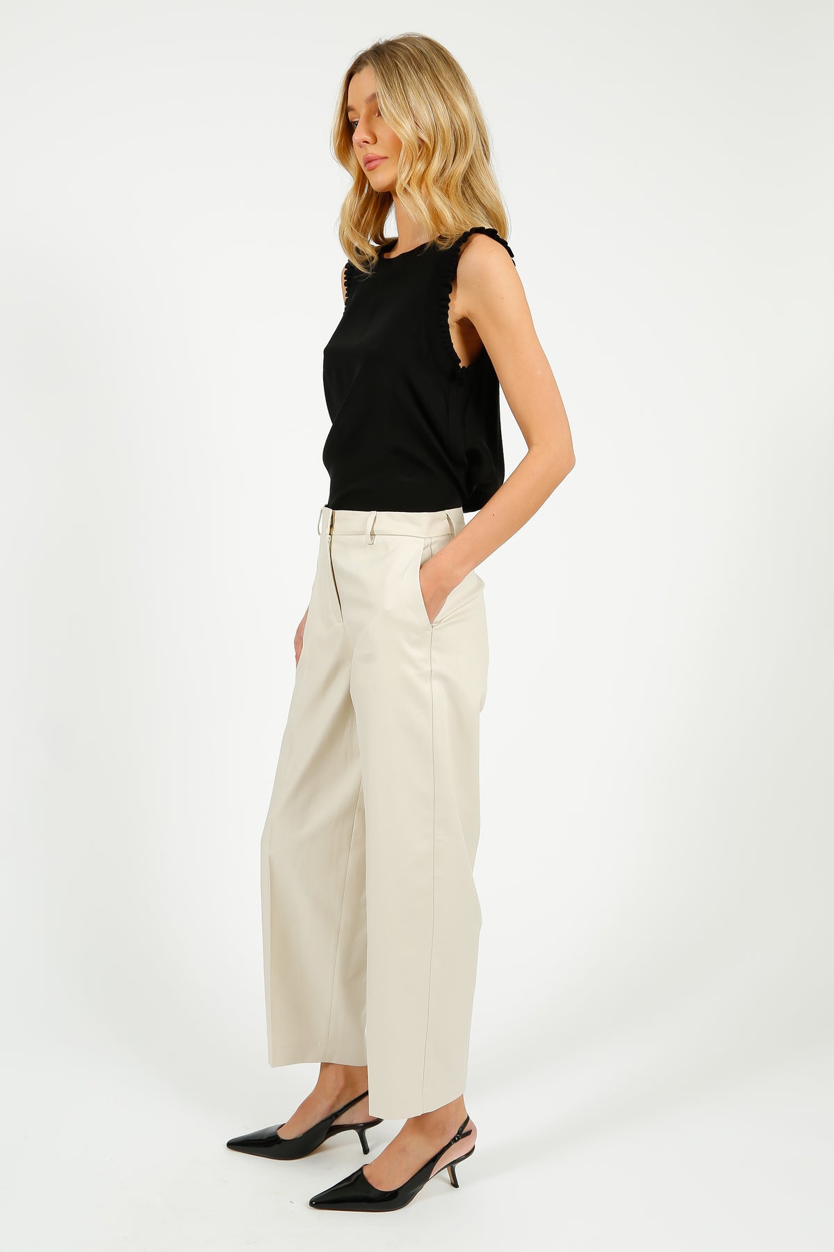 5A7 Lenore Top in Black