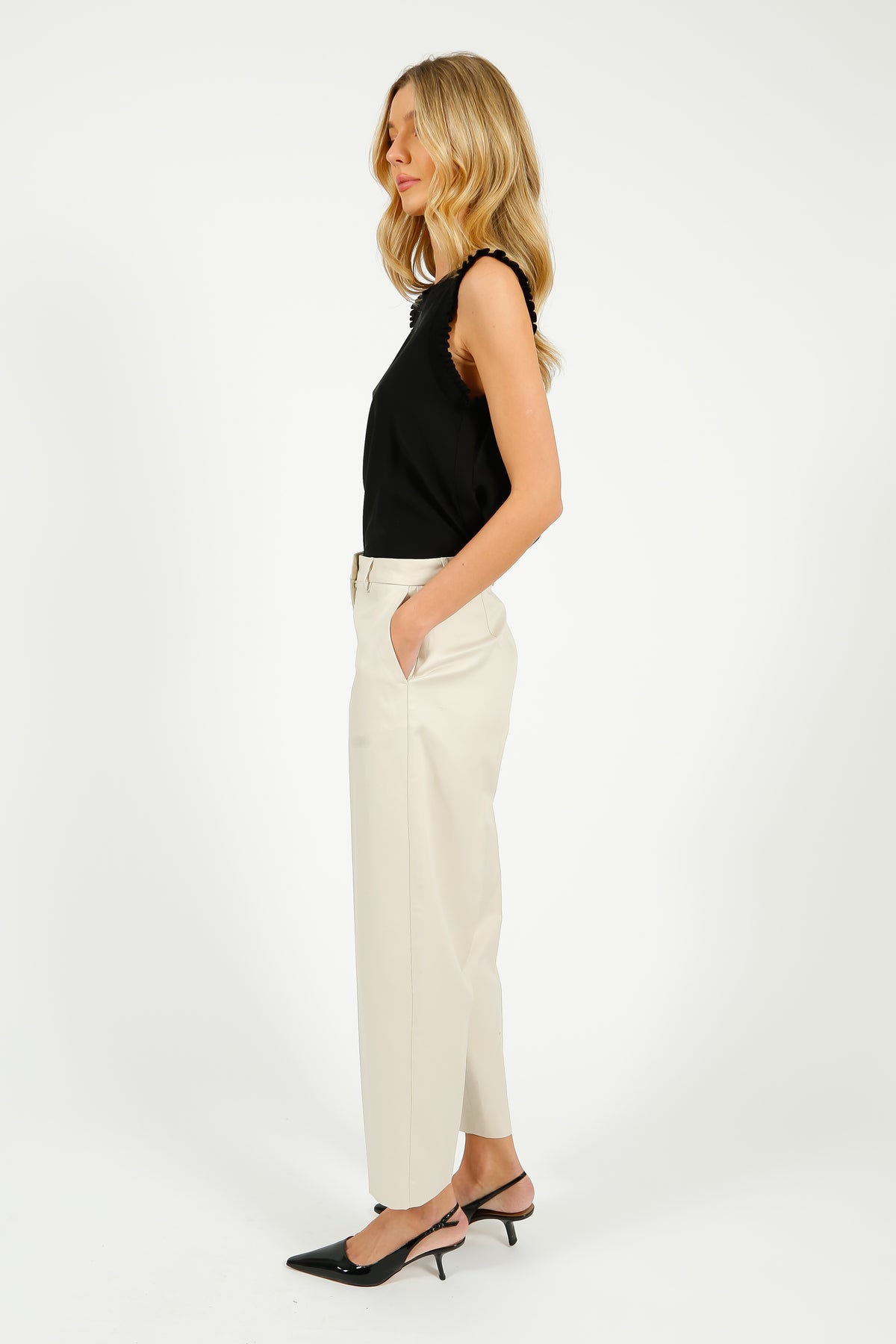 5A7 Lenore Top in Black