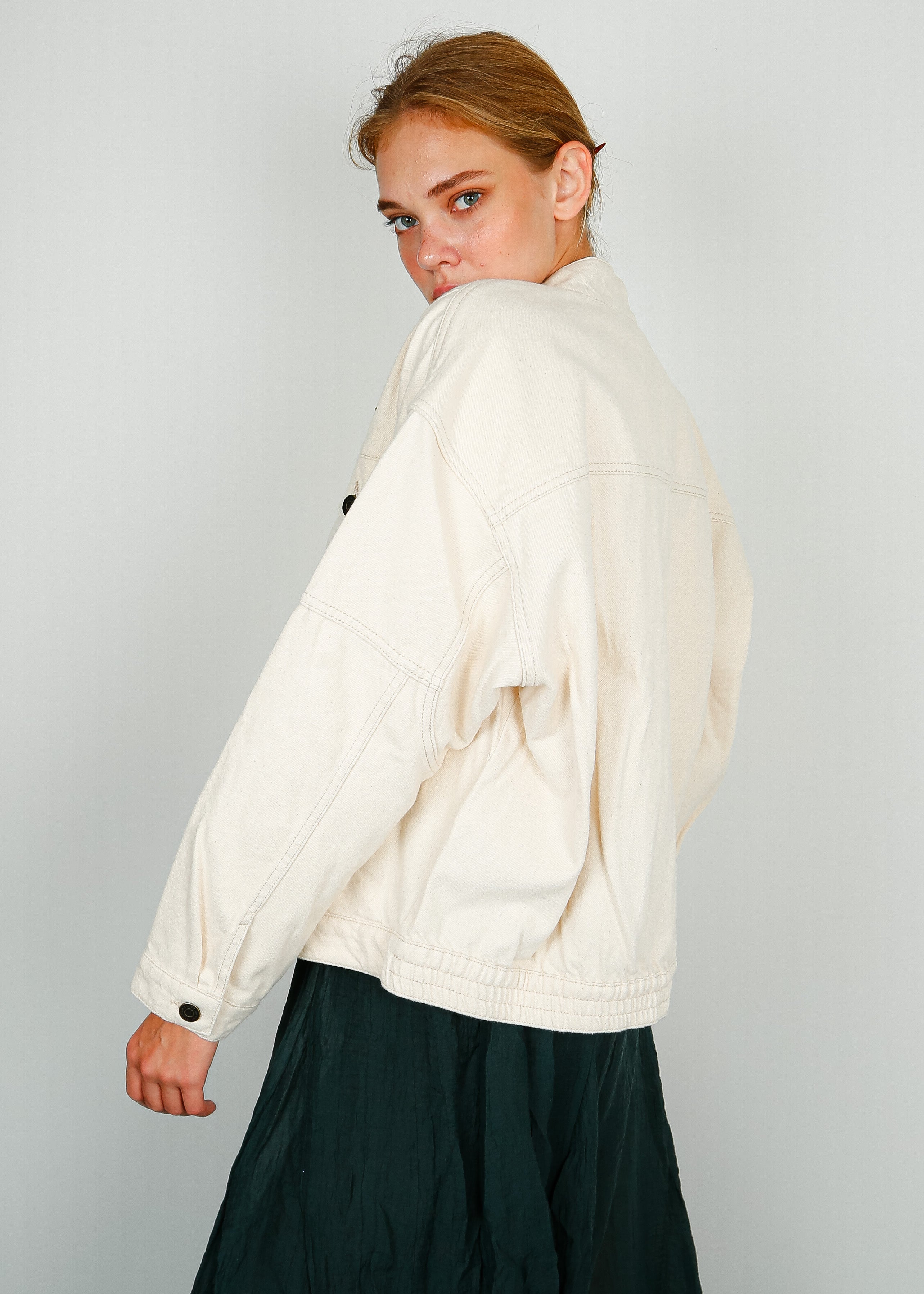 AV Spywood Jacket in Ecru