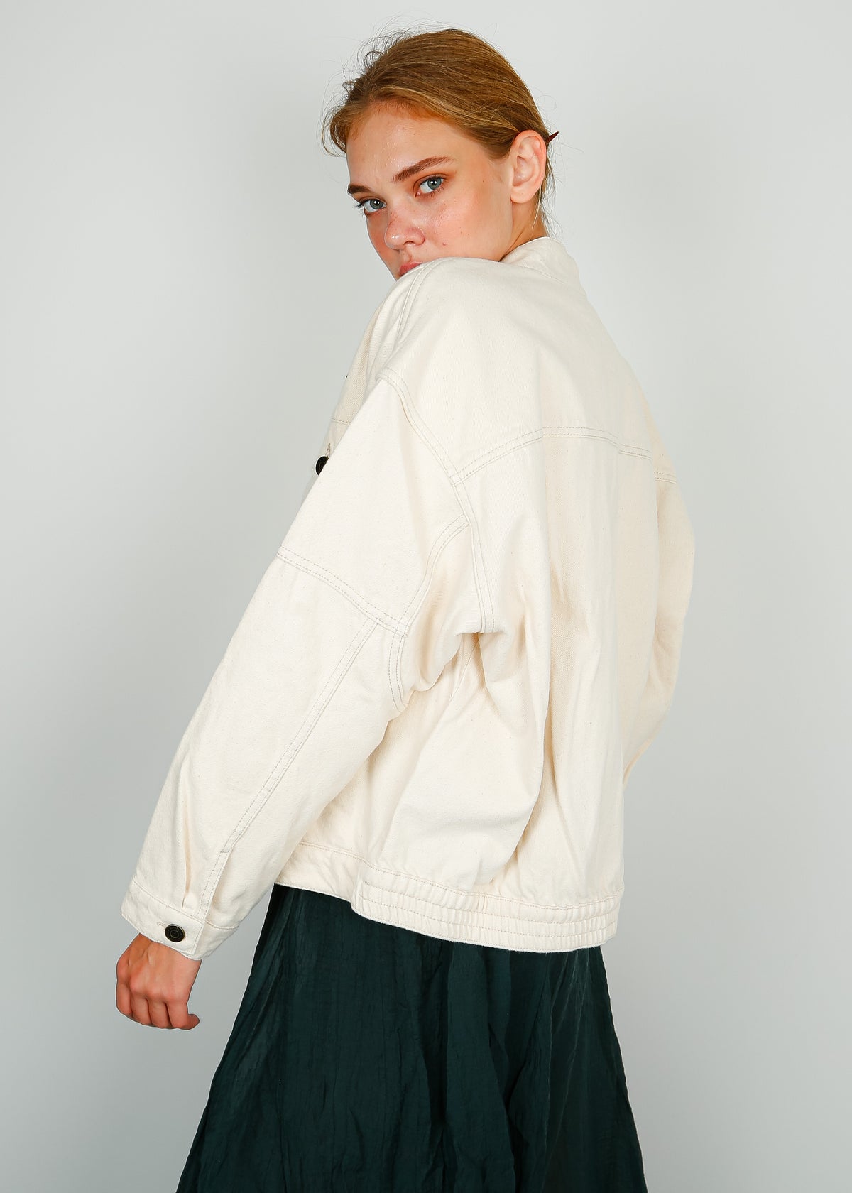 AV Spywood Jacket in Ecru