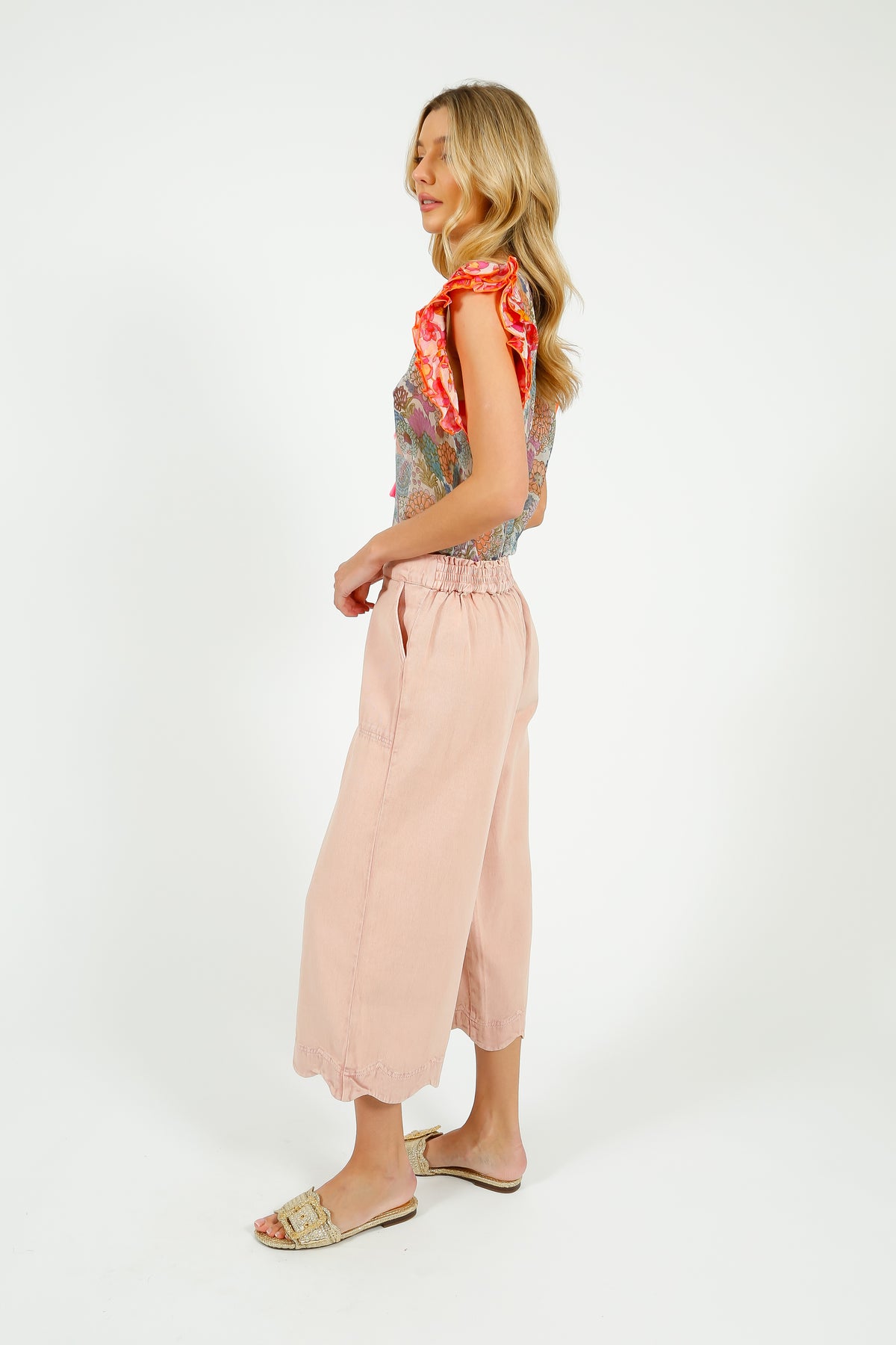 BONTE Aide Trouser in Chalk Pink