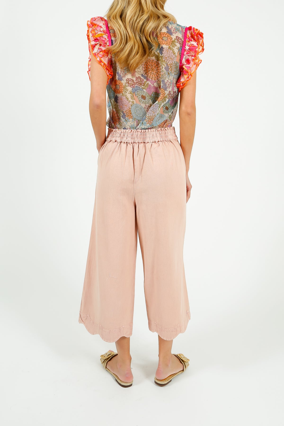 BONTE Aide Trouser in Chalk Pink