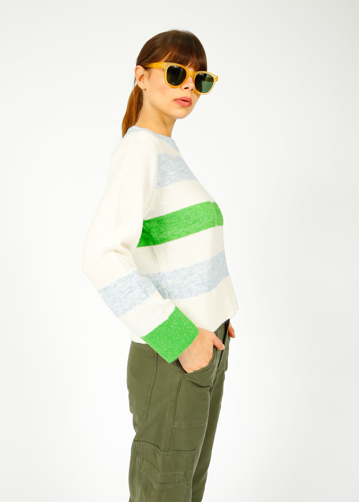 SLF Lipka Knit in Birch, Green
