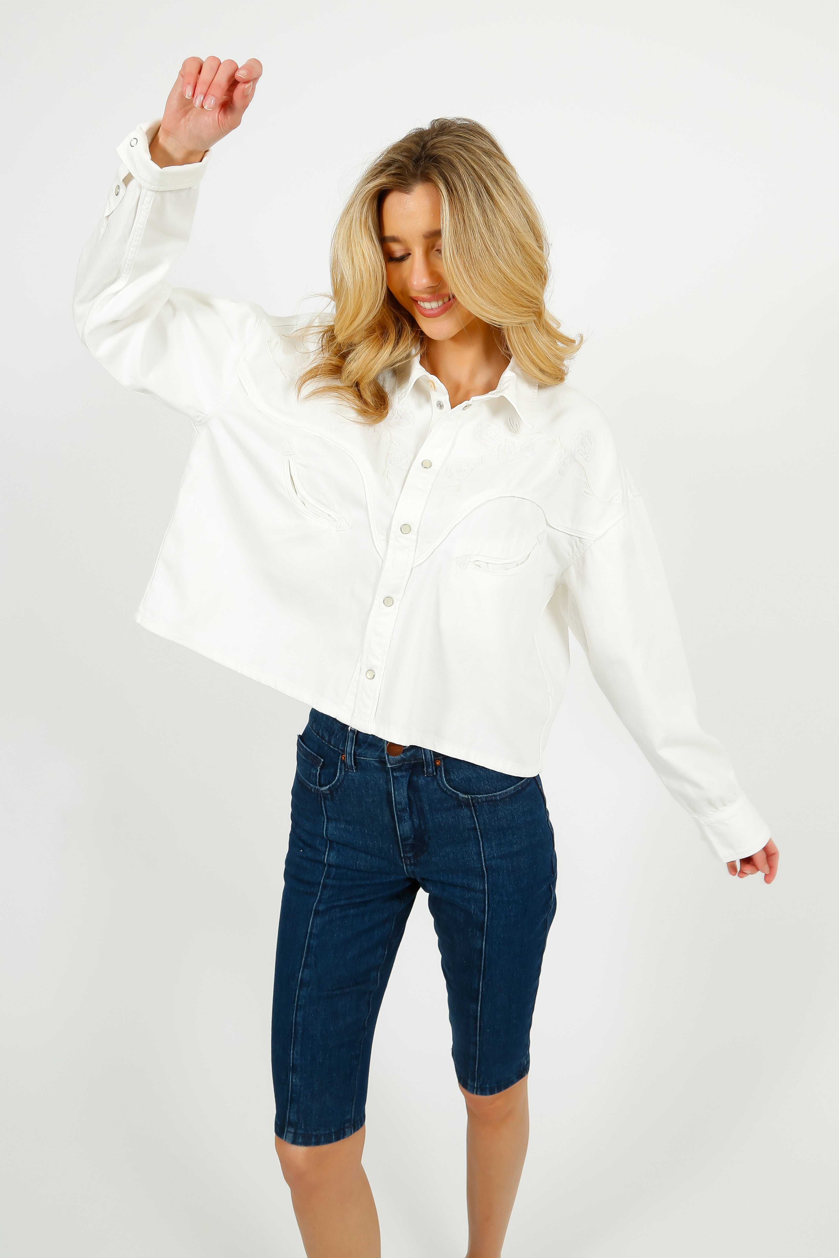 BR Polaris Top in White