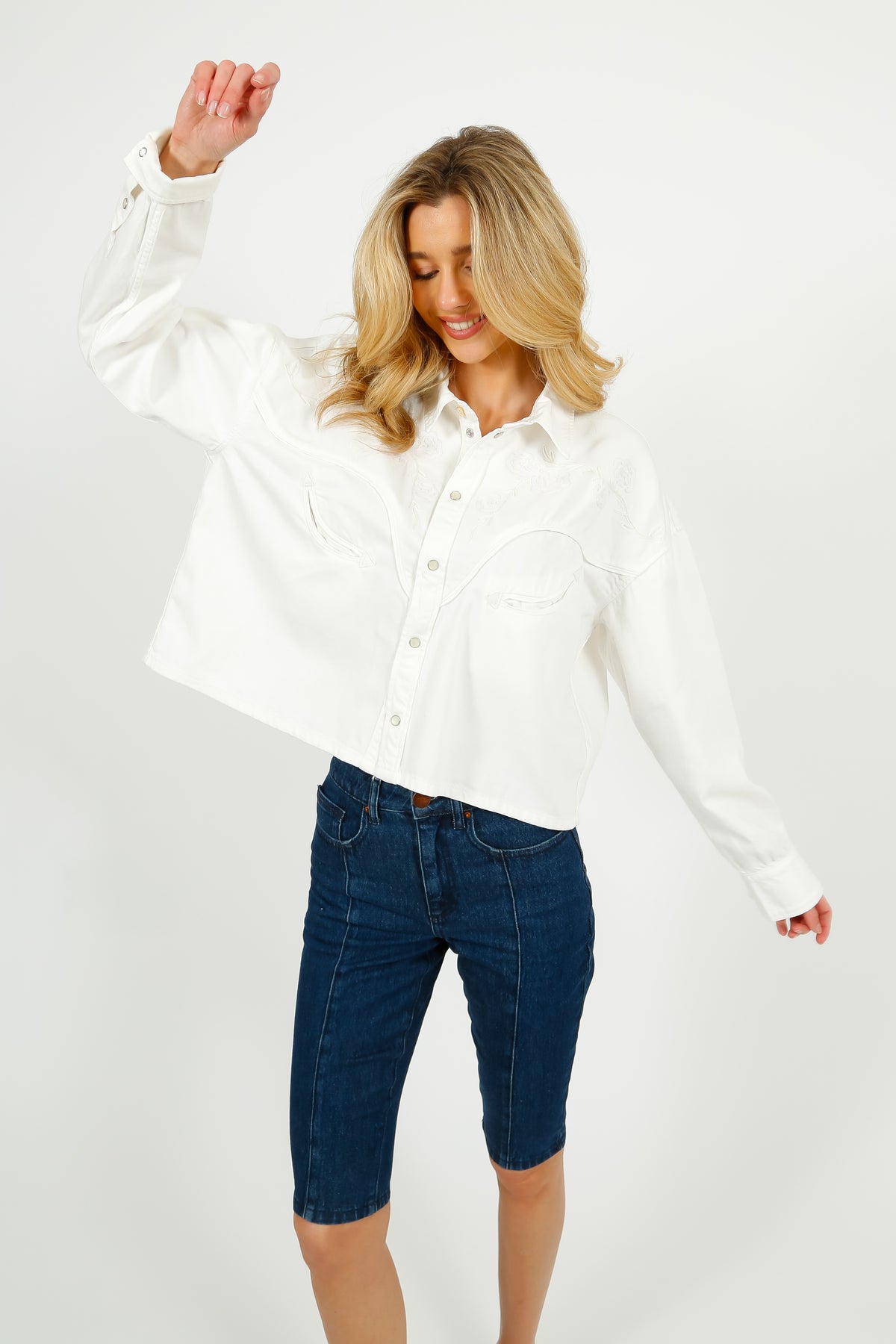 BR Polaris Top in White