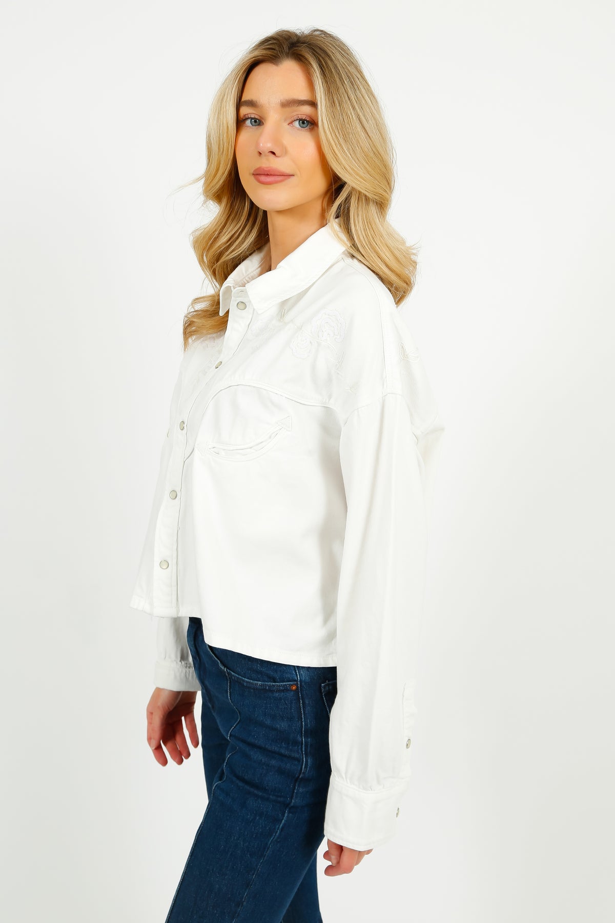 BR Polaris Top in White