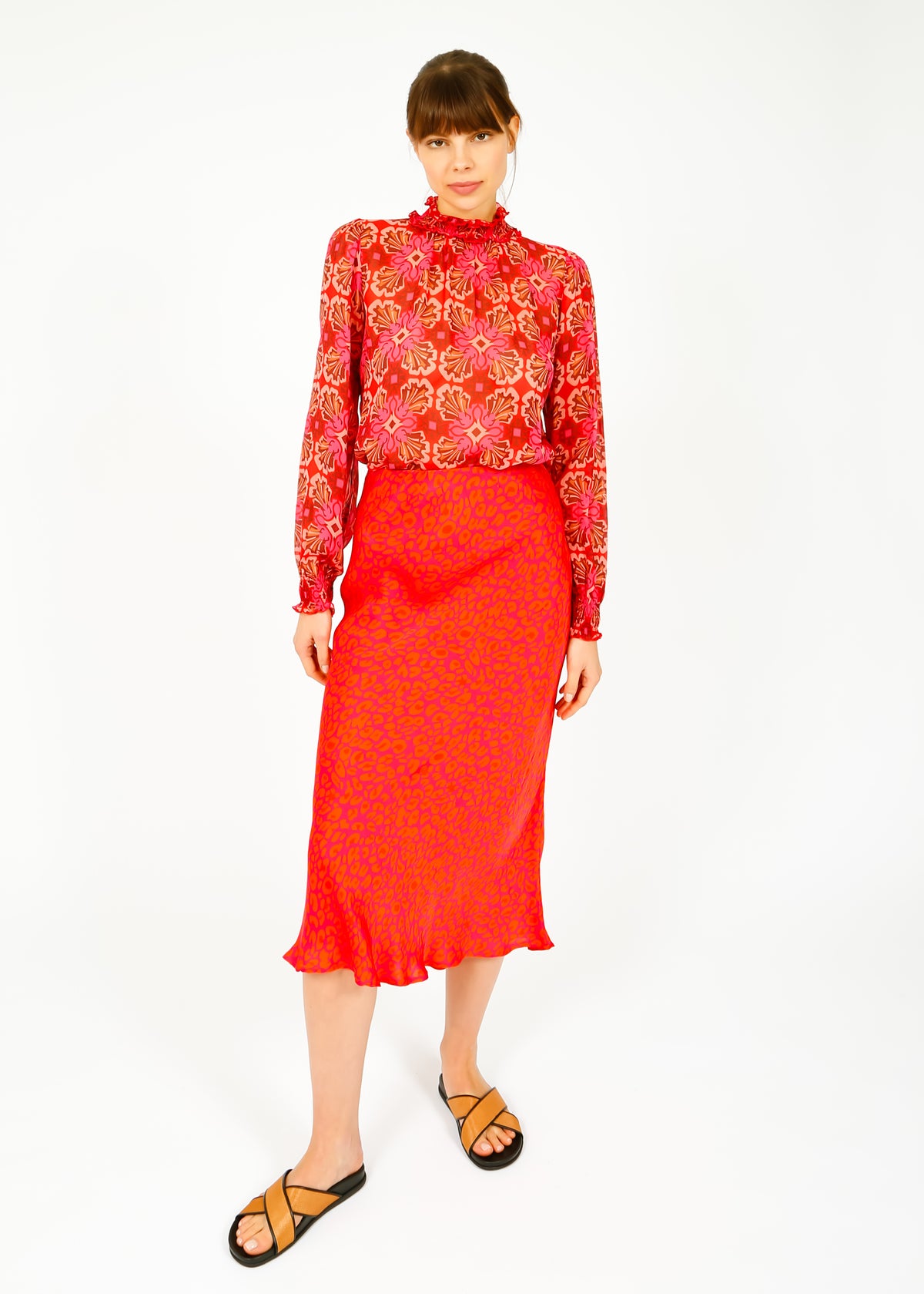 PPL Rea Skirt in Leo 02 Pink
