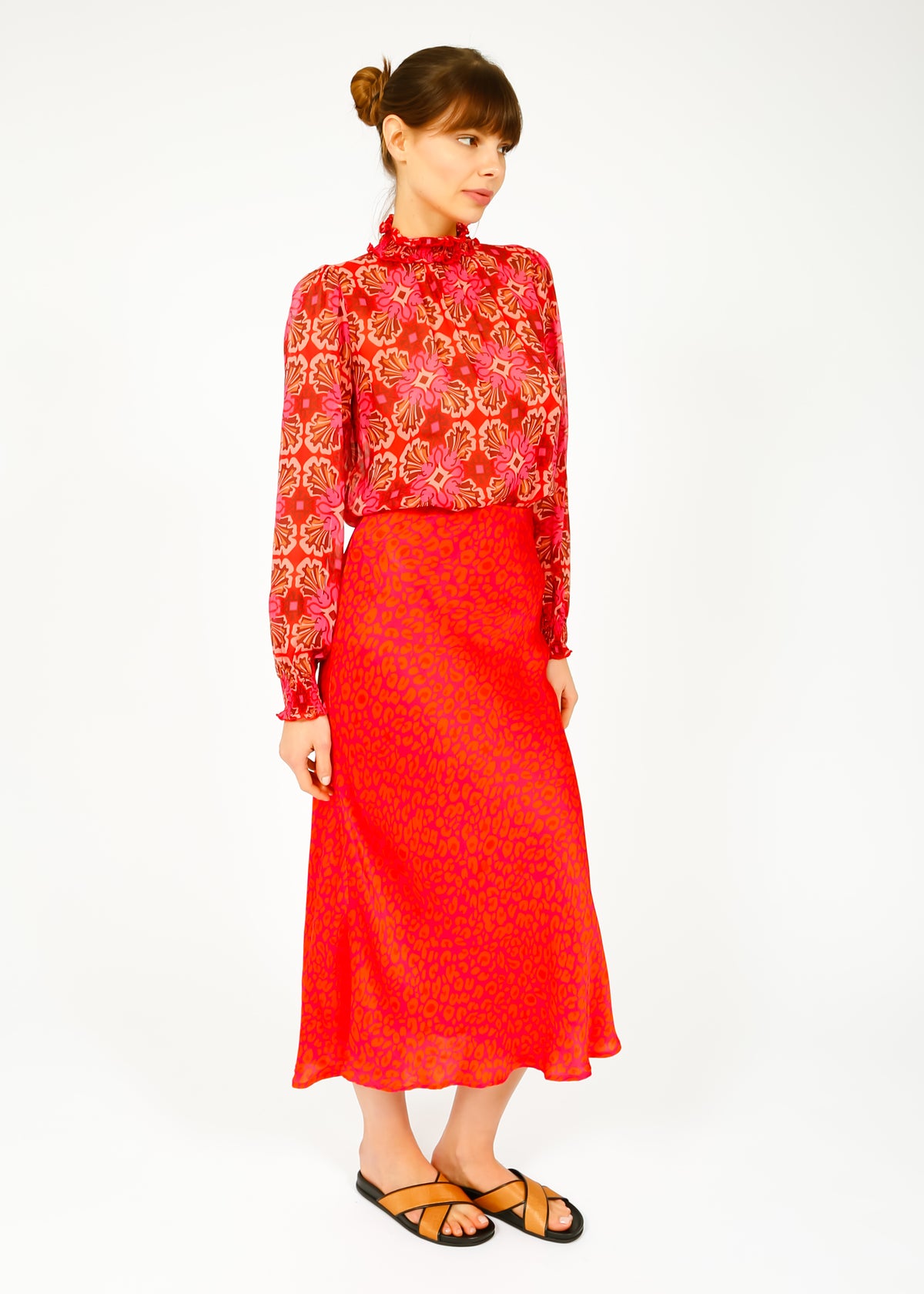 PPL Rea Skirt in Leo 02 Pink