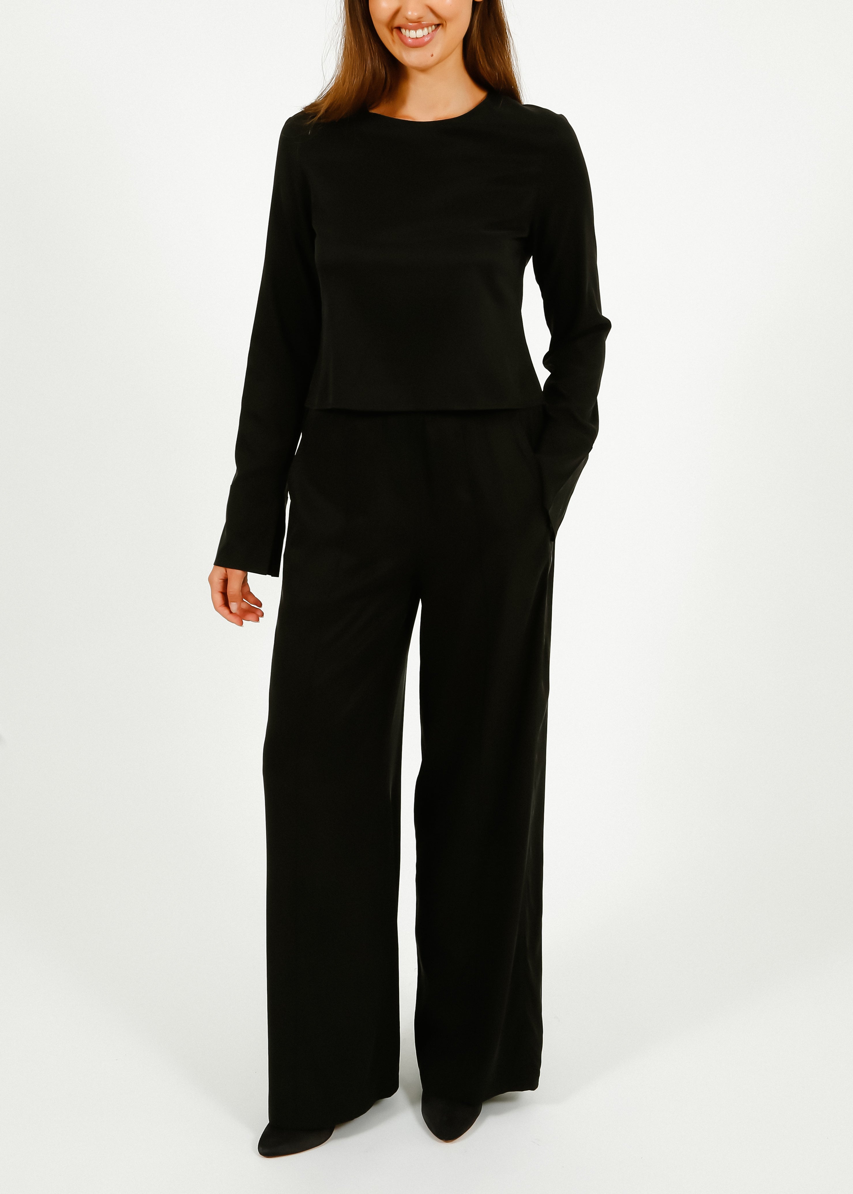 Primrose Park Kylie Trousers in Black