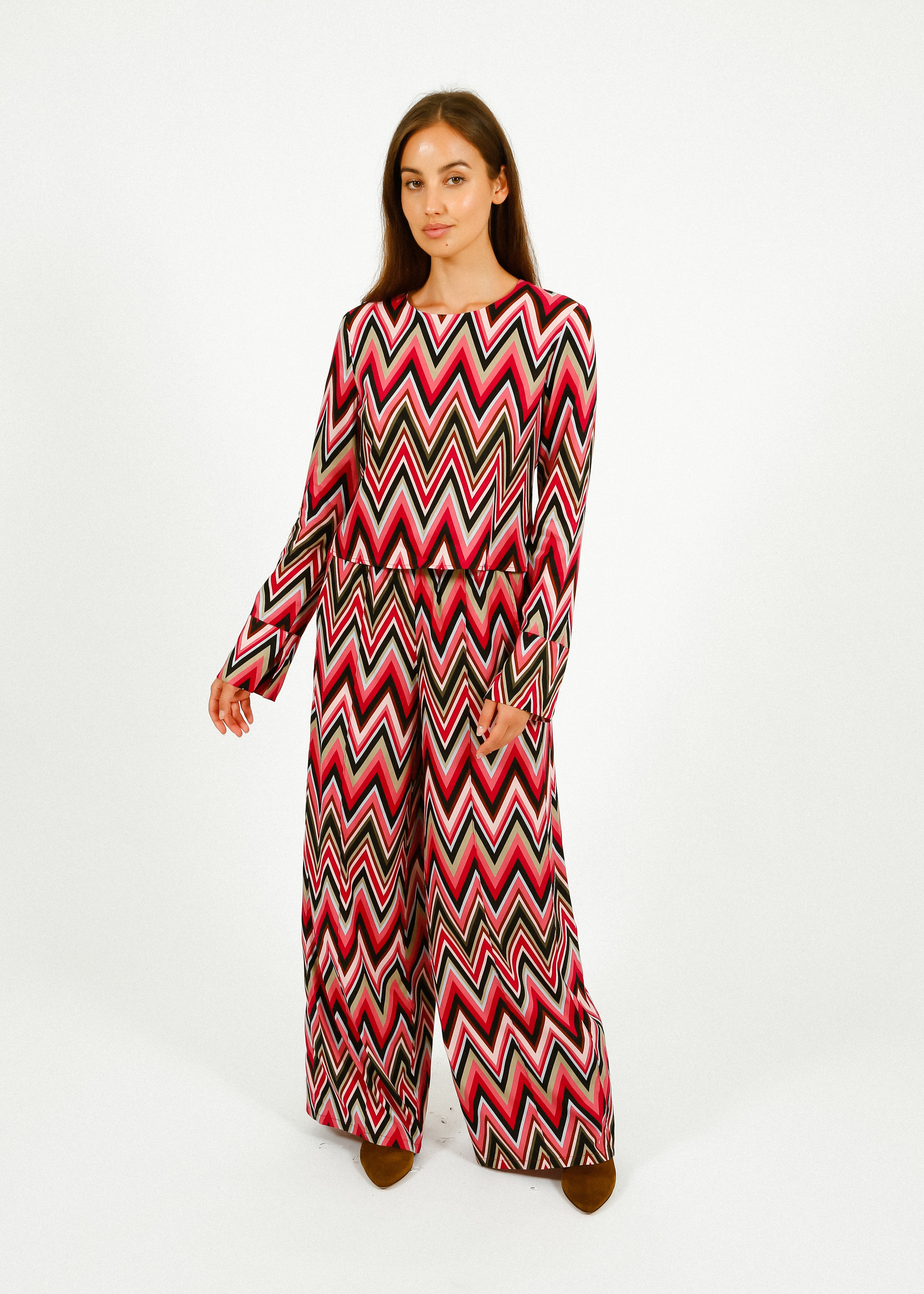 Primrose Park Marni Top in Zig Zag