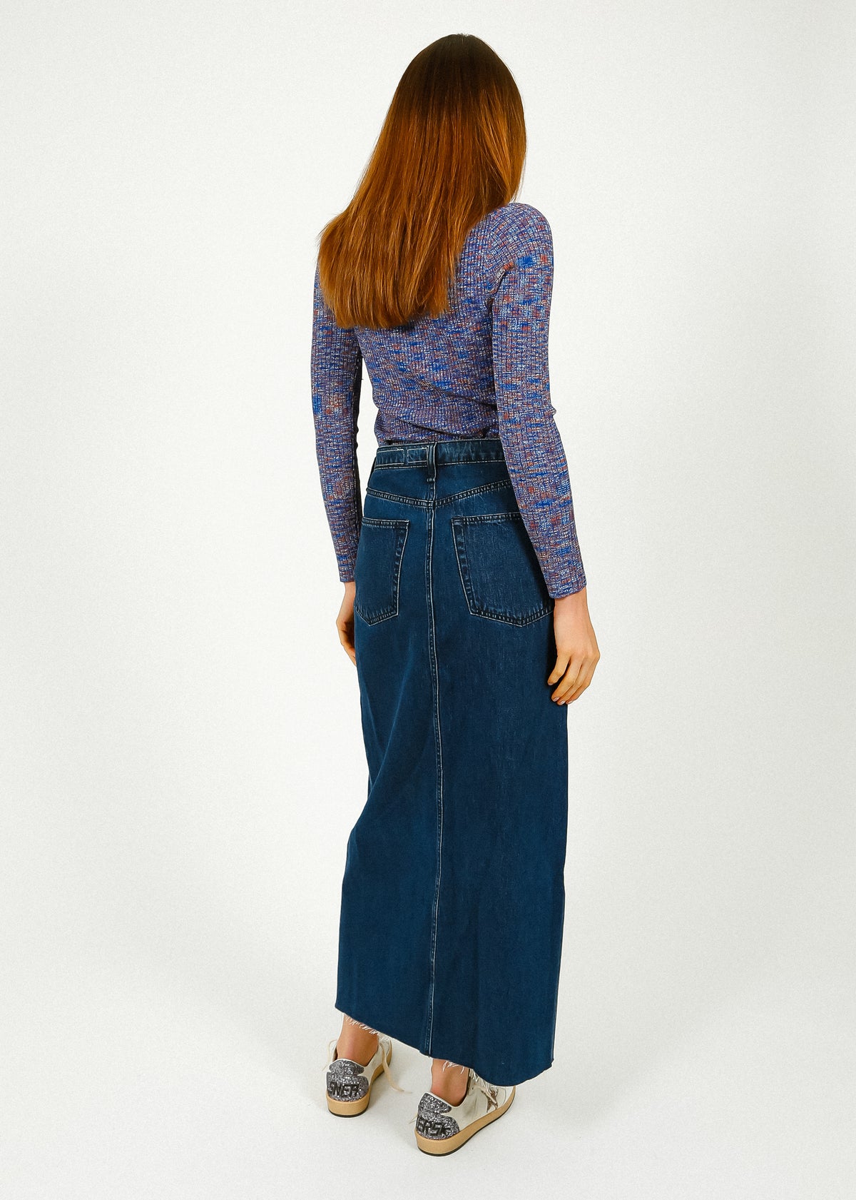 R&B Avery Maxi Skirt in Ari