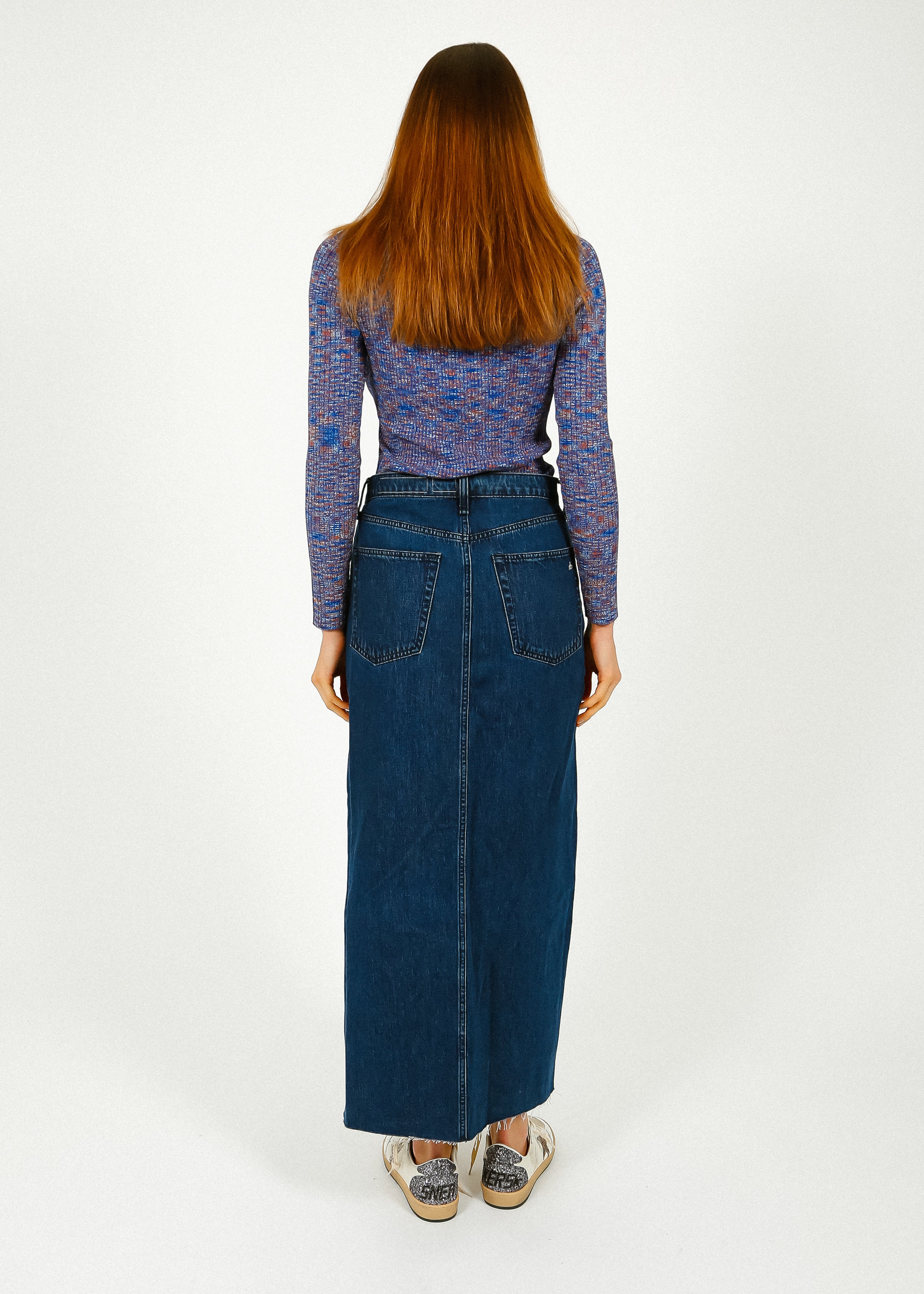 R&B Avery Maxi Skirt in Ari