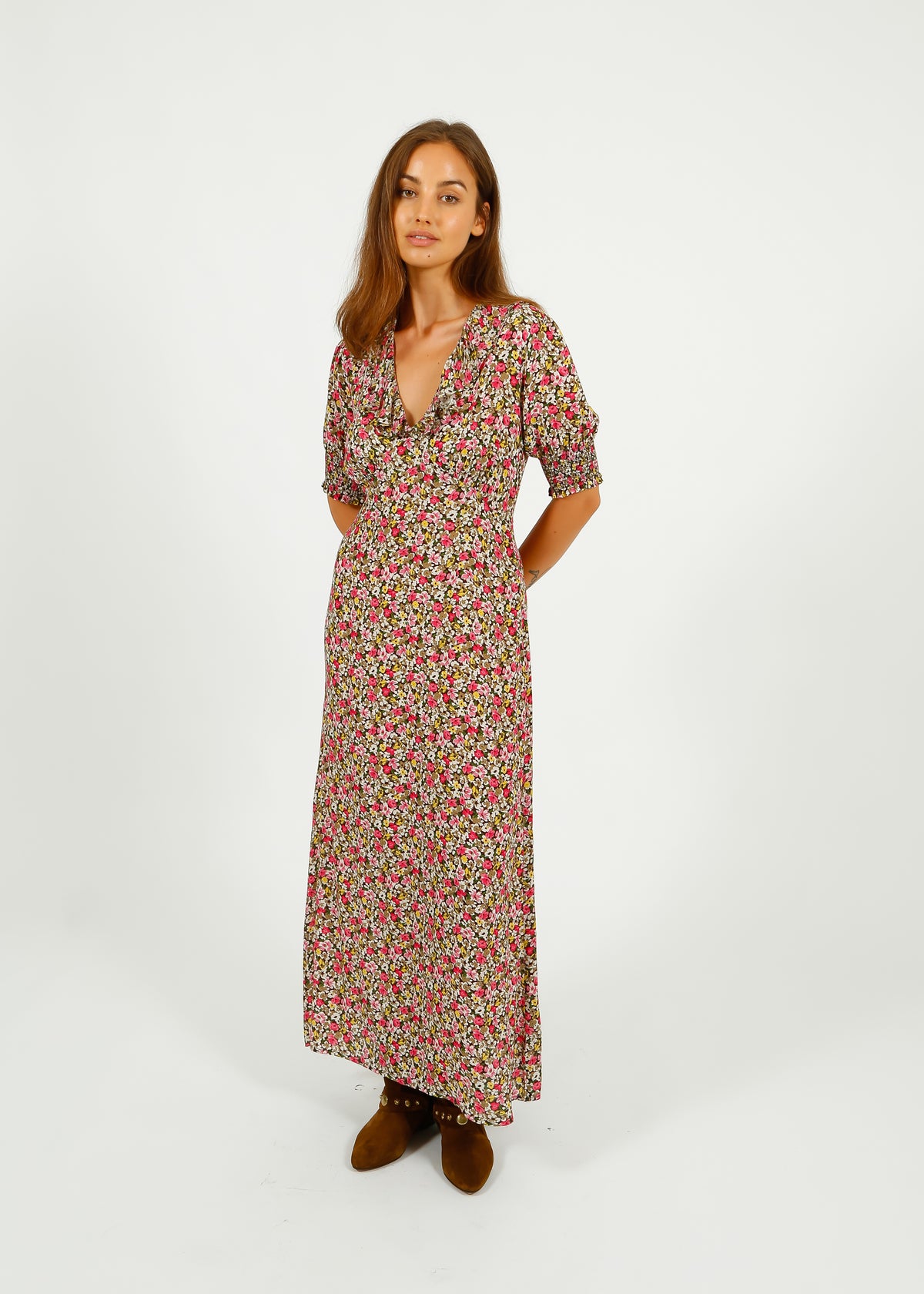 Primrose Park Dolly Dress in Floral