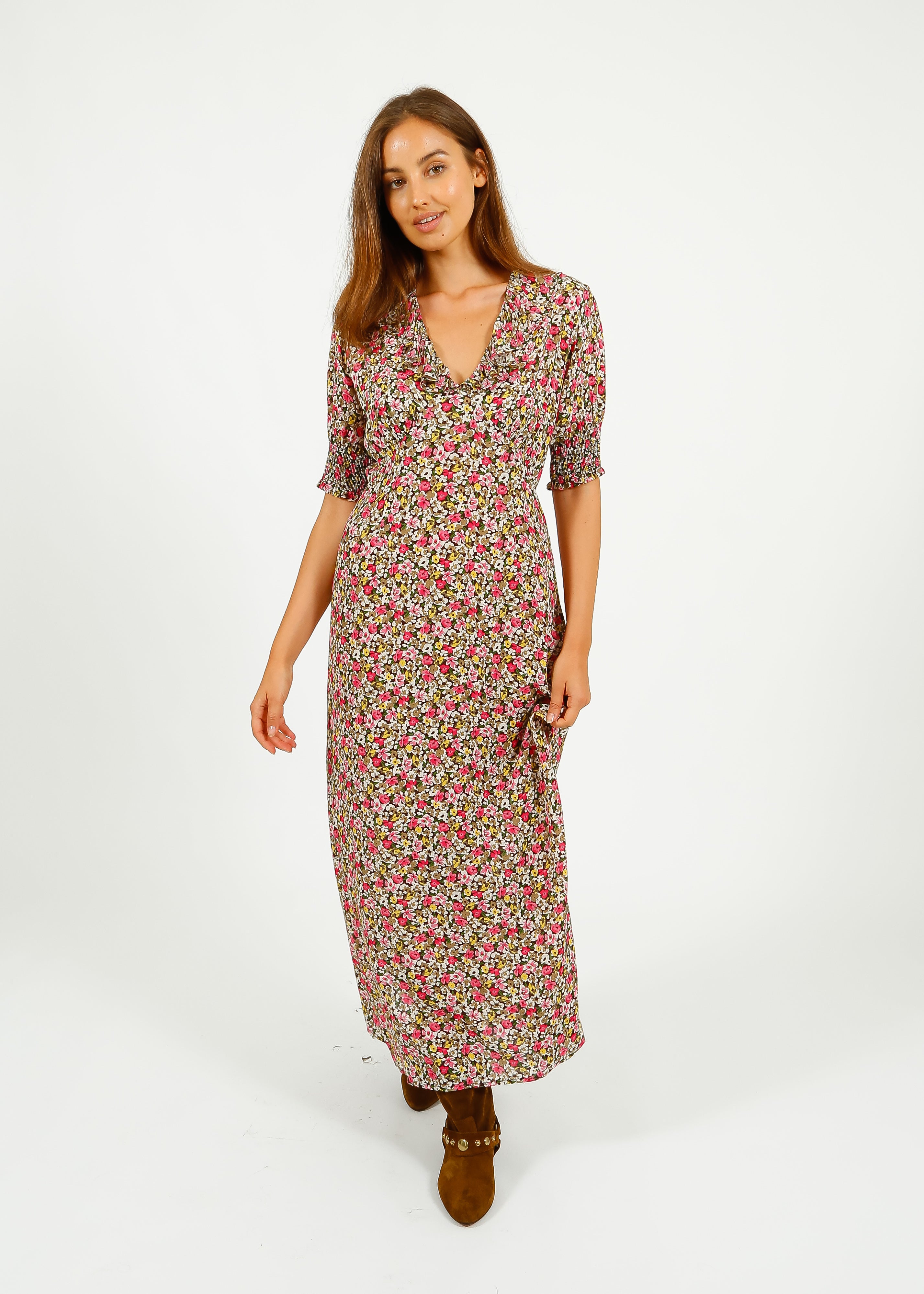 Primrose Park Dolly Dress in Floral