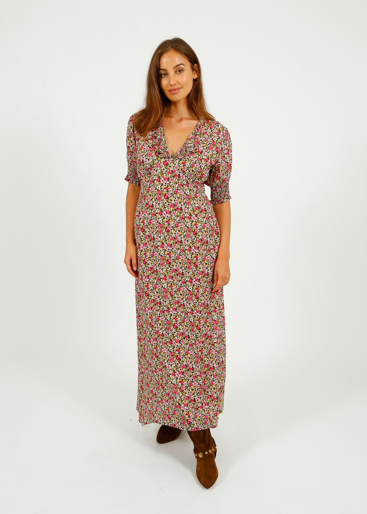 Primrose Park Dolly Dress in Floral
