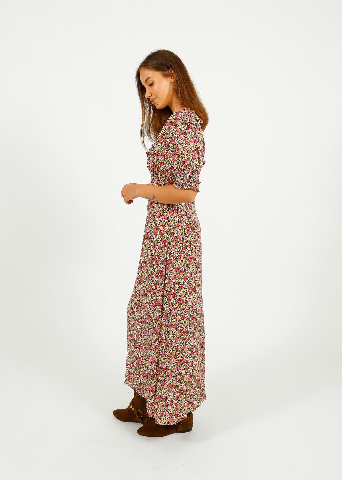 Primrose Park Dolly Dress in Floral