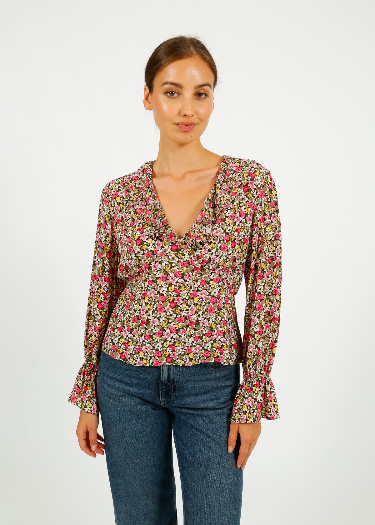 Primrose Park Rosie Top in Floral