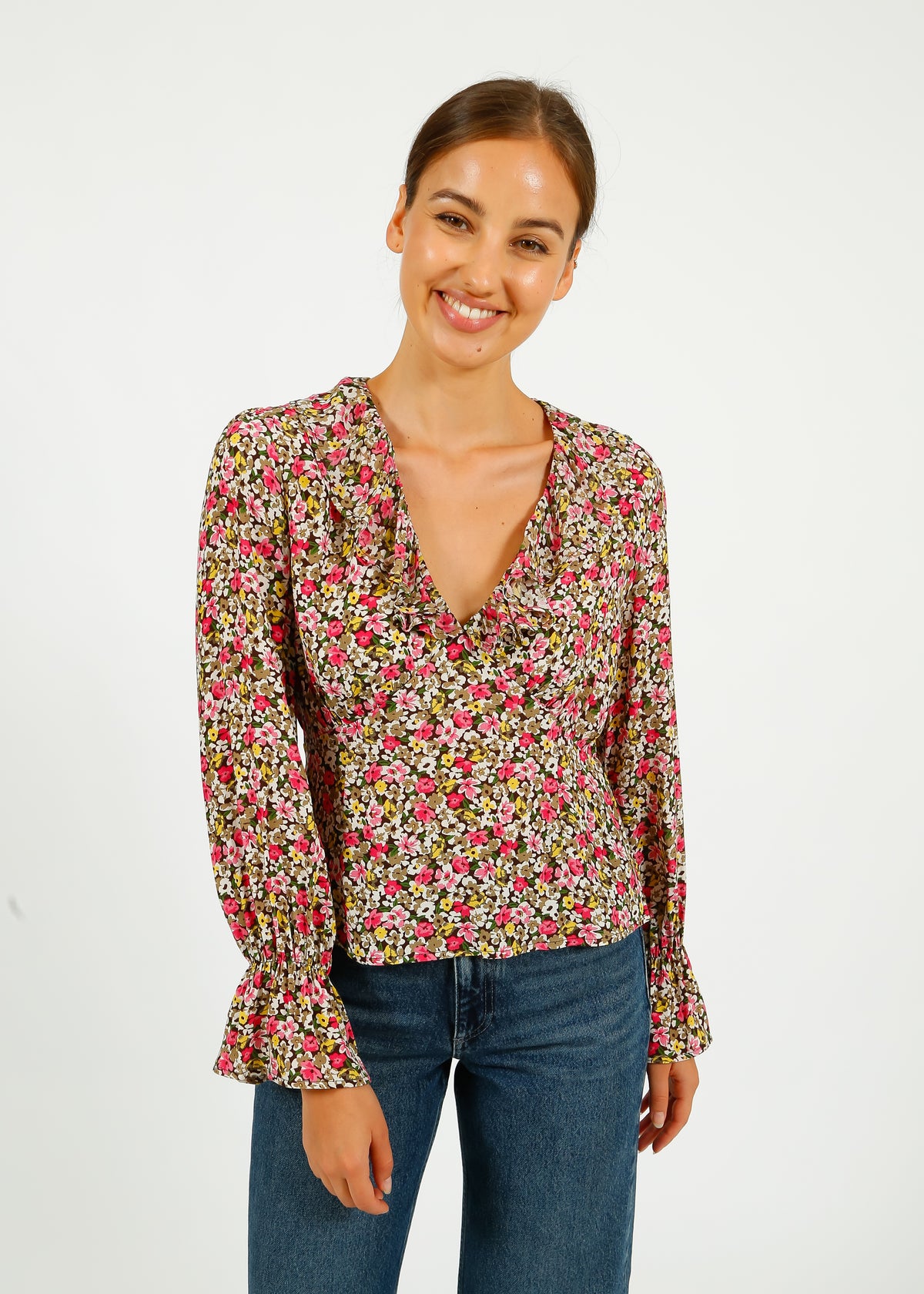 Primrose Park Rosie Top in Floral