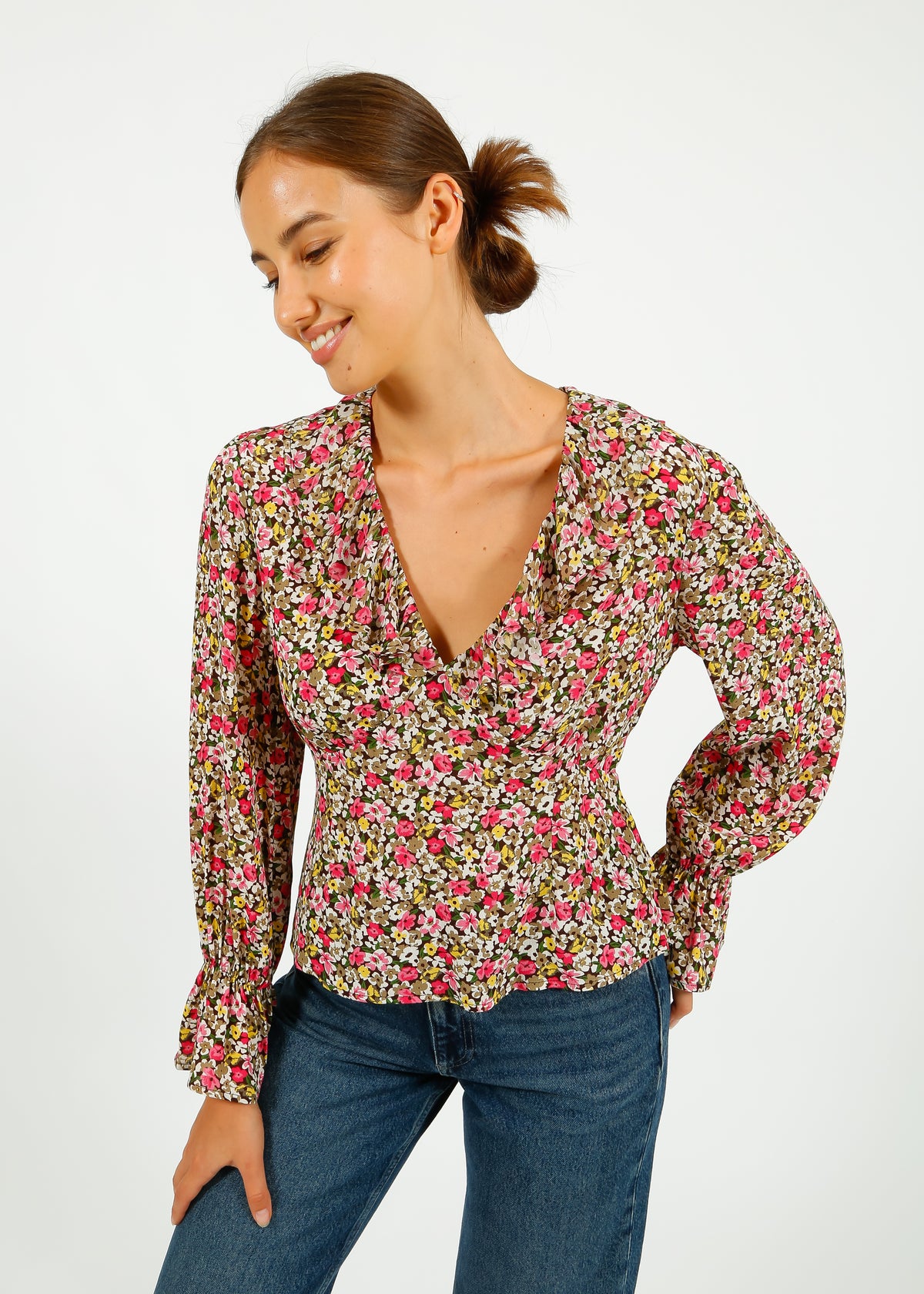 Primrose Park Rosie Top in Floral