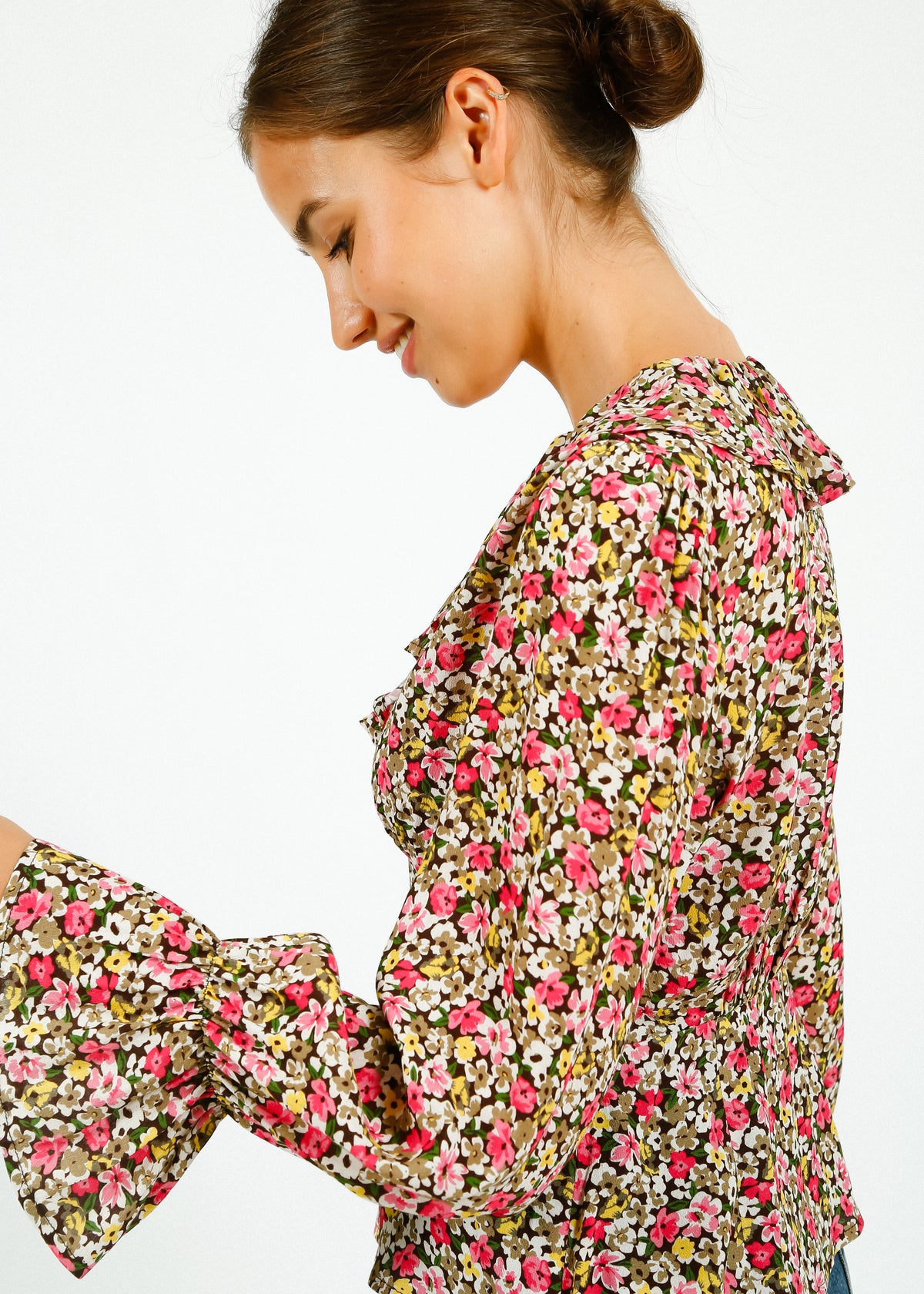 Primrose Park Rosie Top in Floral