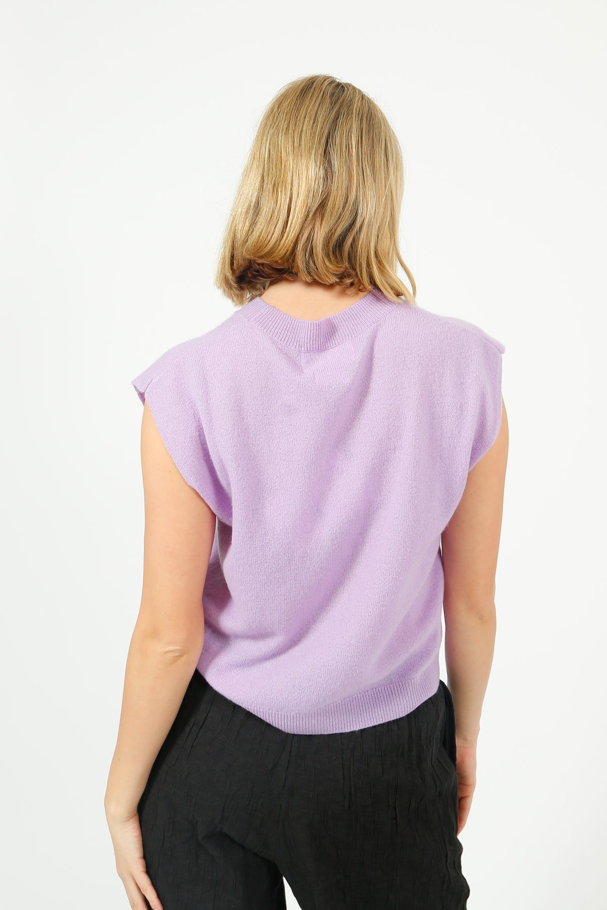 C-RUSH Lucca Crew Neck Tank in Grape