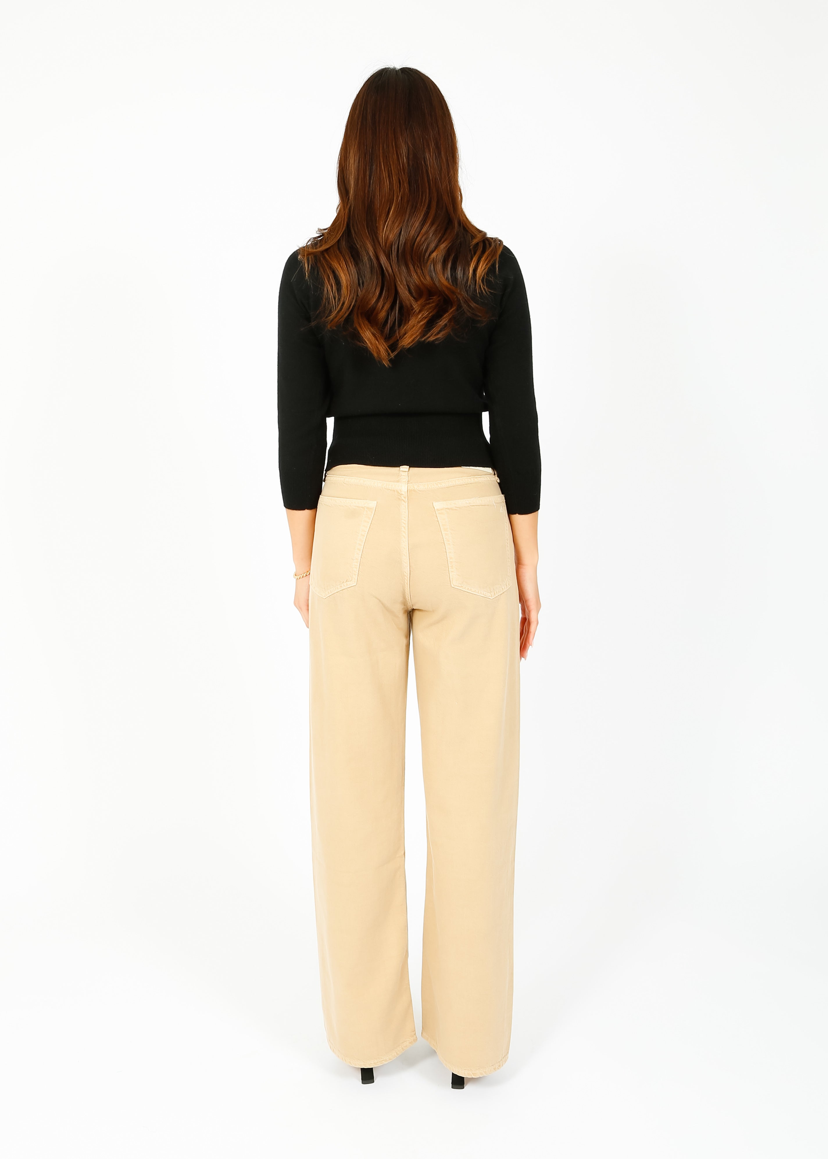 JU Shrunken Cardi in Black