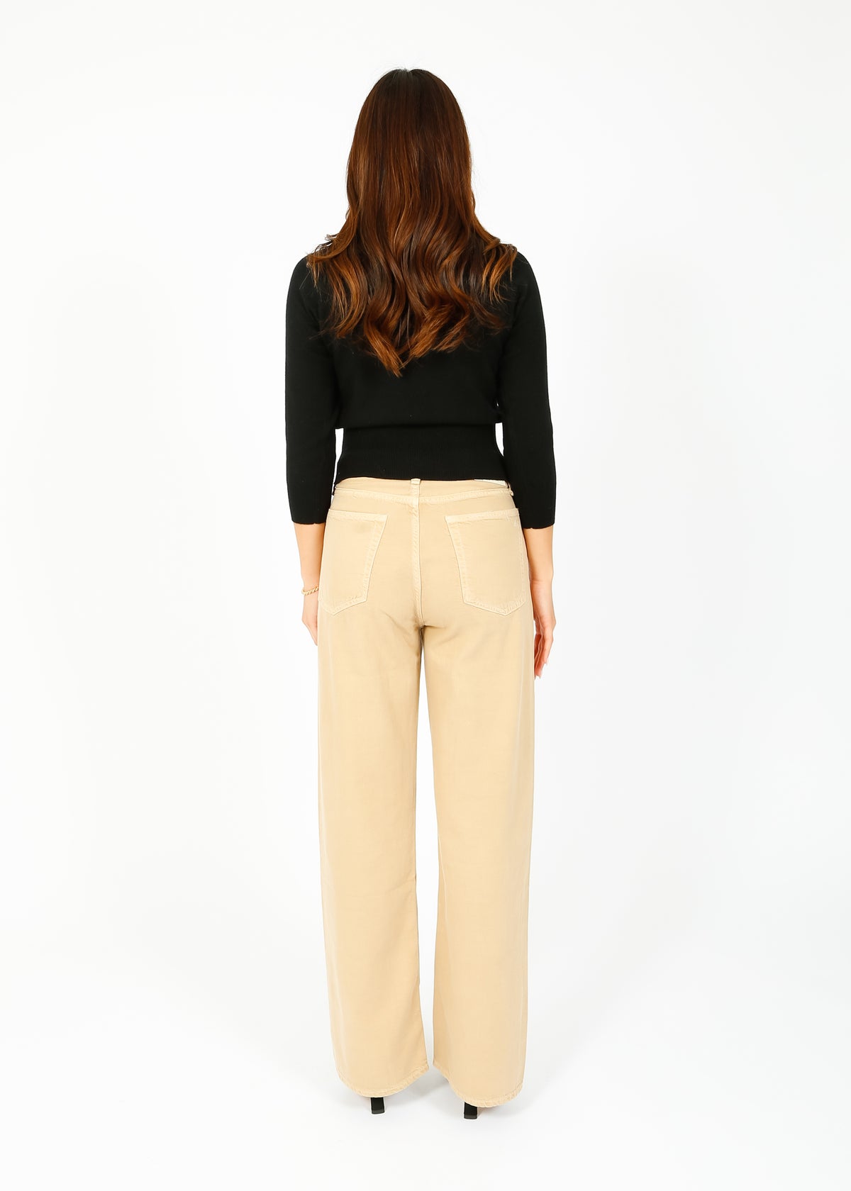 JU Shrunken Cardi in Black