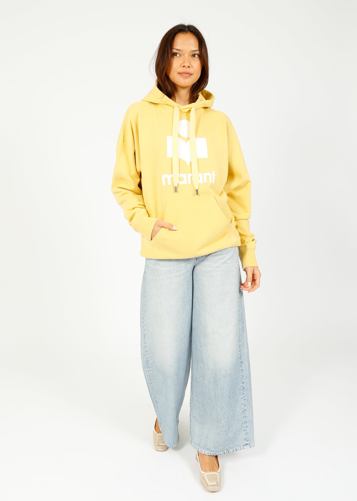 IM Mansel Sweatshirt in Sunlight, Ecru