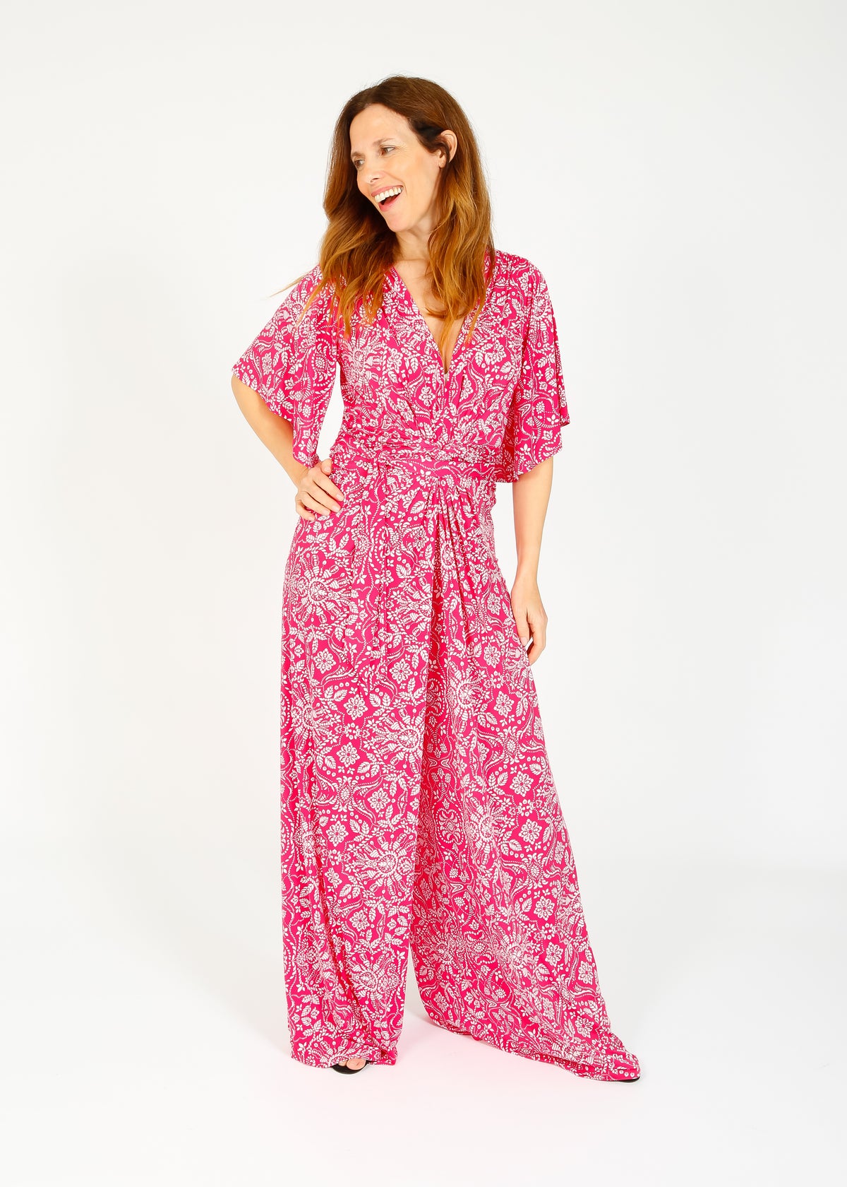 Onjenu Dakota Jumpsuit in Elba Pink