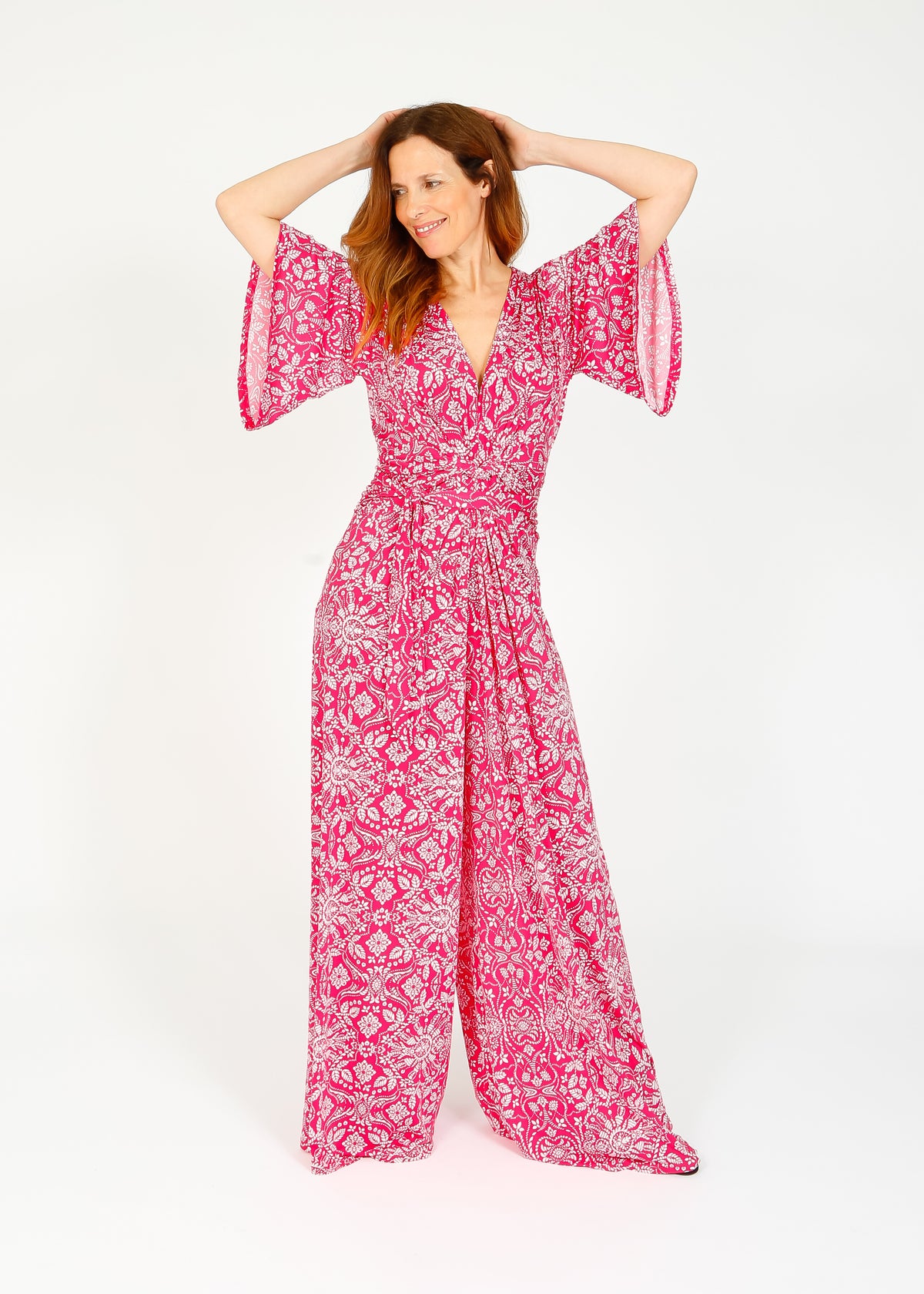 Onjenu Dakota Jumpsuit in Elba Pink