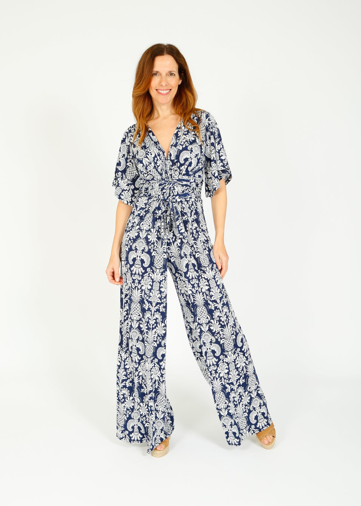 Onjenu Dakota Jumpsuit in Pina Navy