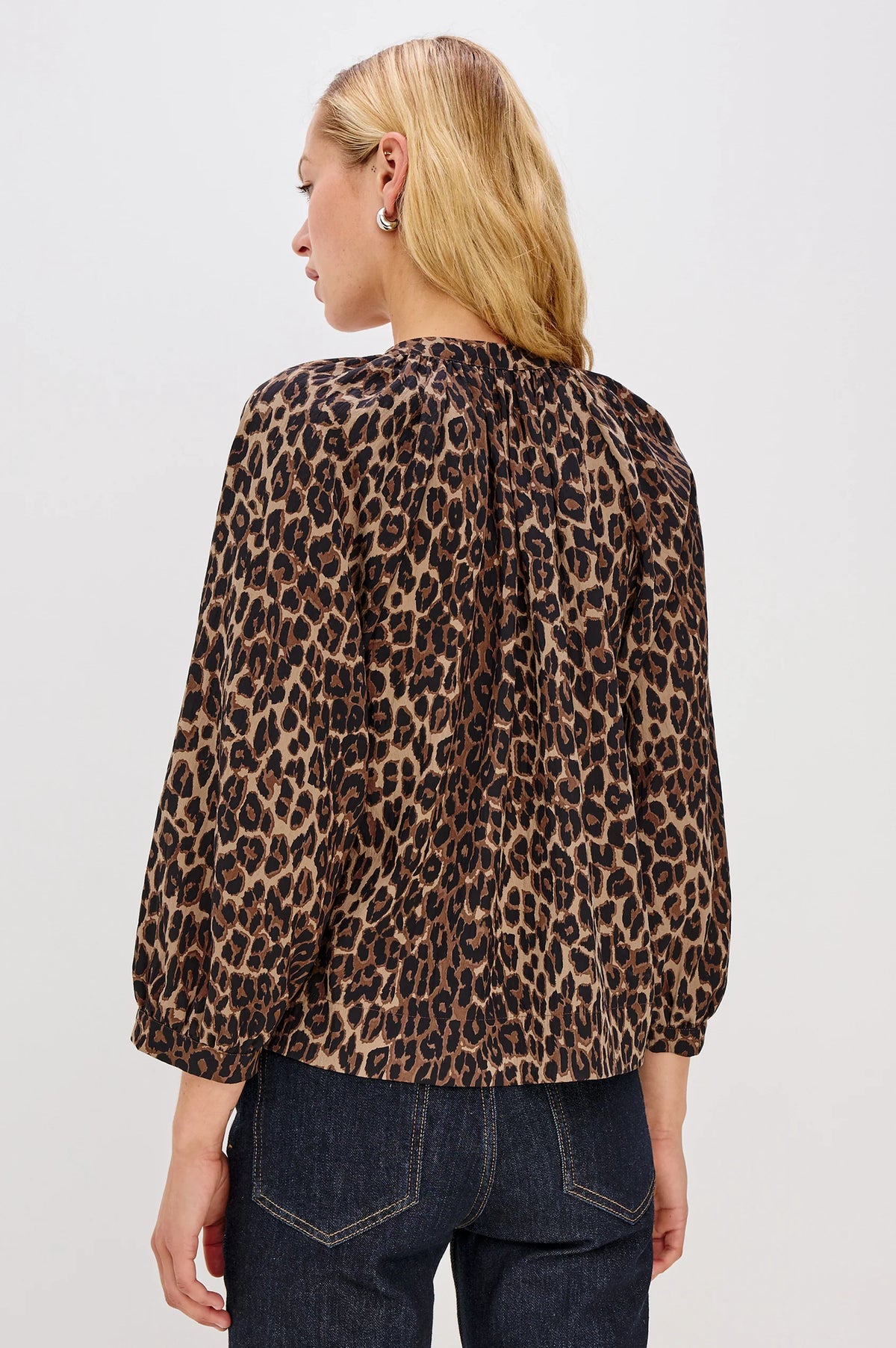 RAILS Saint Blouse in Brown Nala