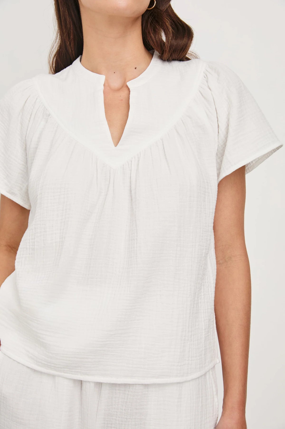 RAILS Sayer Top in White