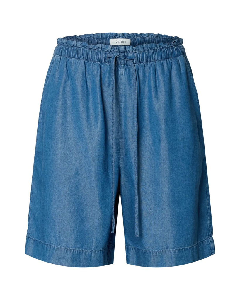 SELECTED Femme Janna TENCEL™ Drawstring Shorts | Relaxed Fit