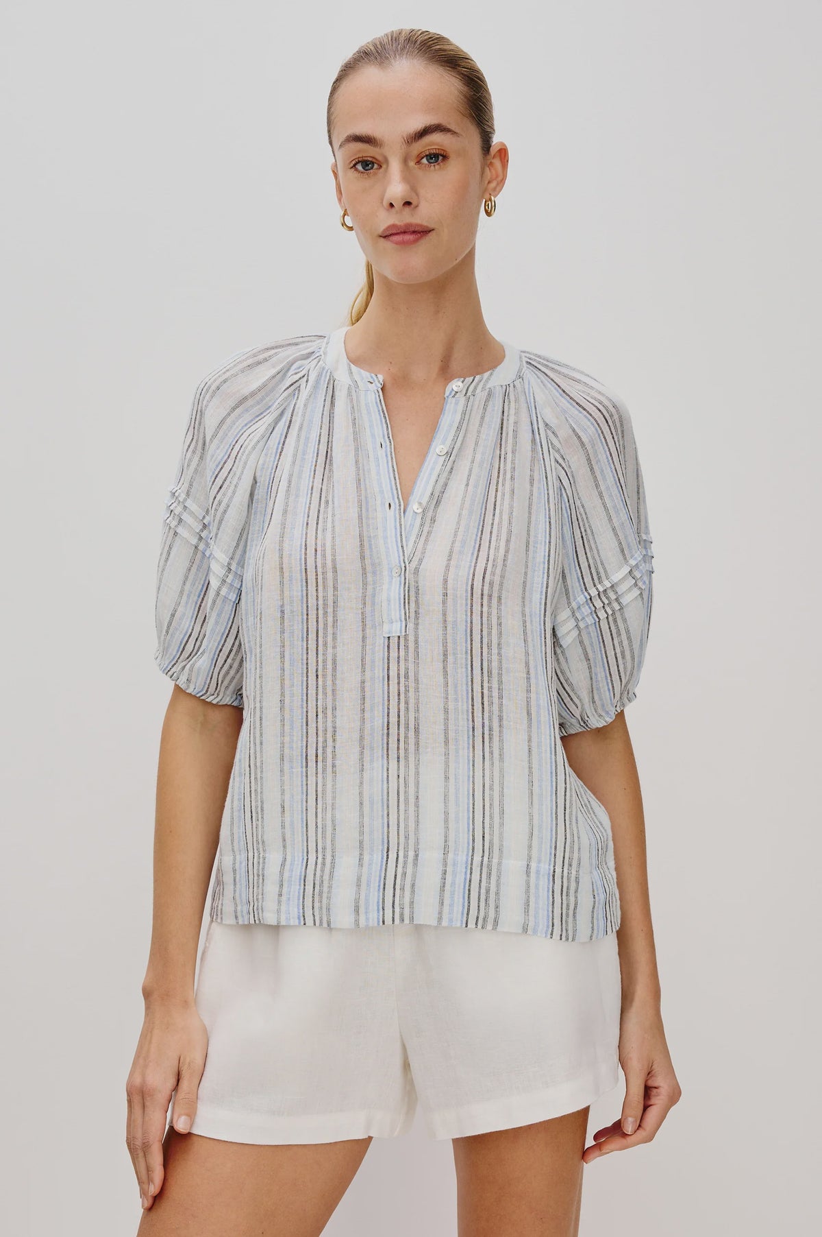 RAILS Shoshanna Blouse in Antibes Stripe