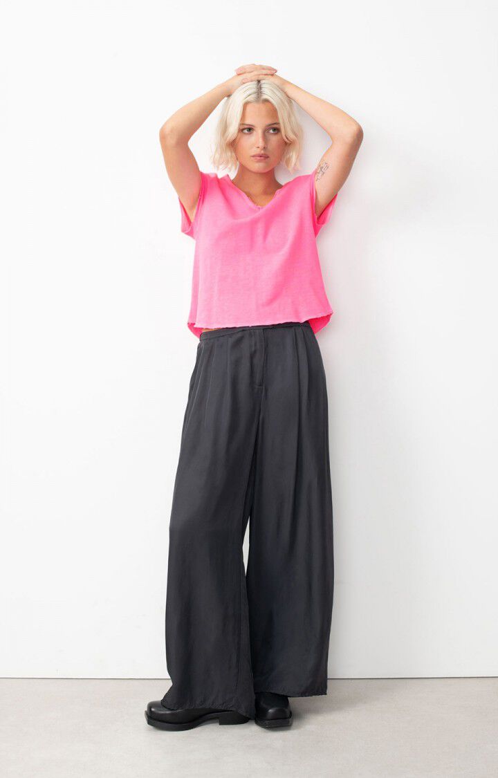 American Vintage Sonoma 02 SS V in Pink Acid Fluo