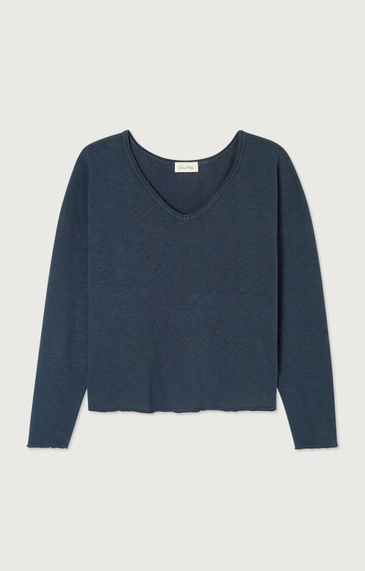 American Vintage Sonoma 01 LS V in Navy Blue Vintage