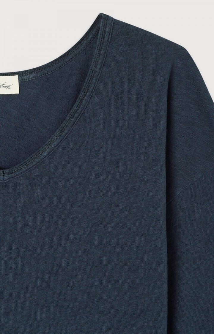 American Vintage Sonoma 01 LS V in Navy Blue Vintage