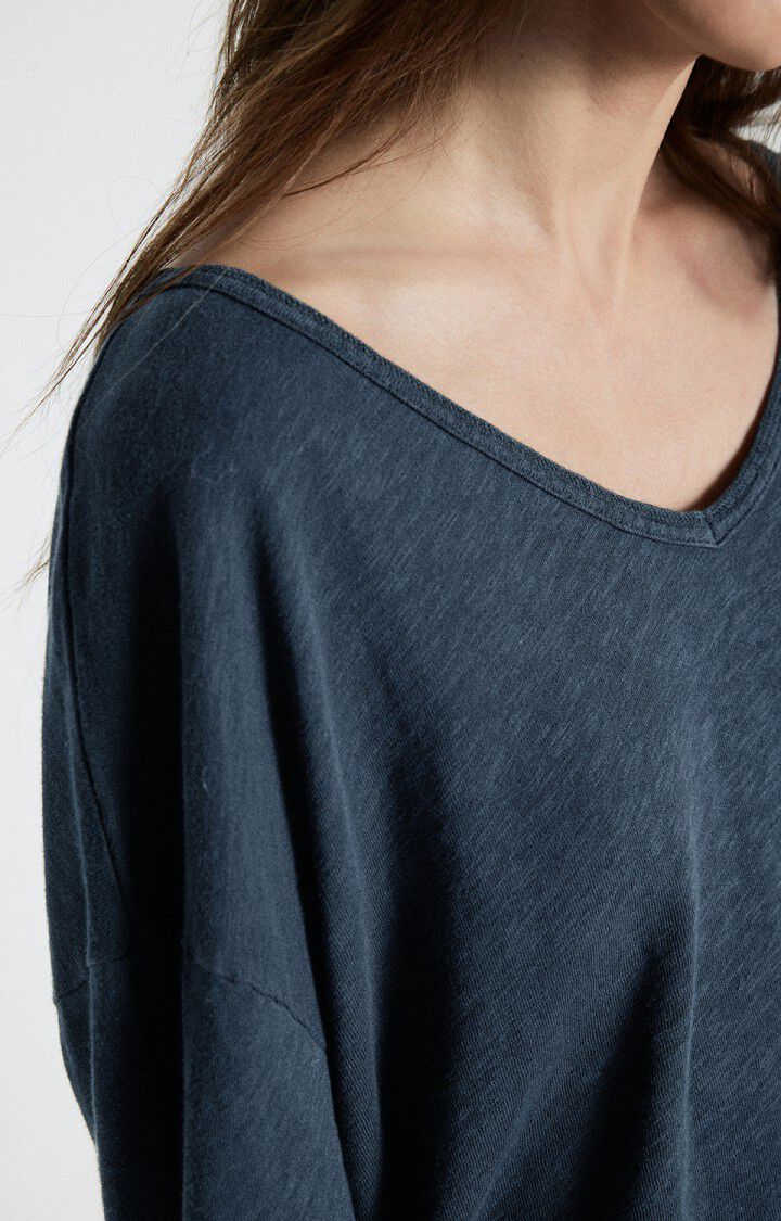 American Vintage Sonoma 01 LS V in Navy Blue Vintage