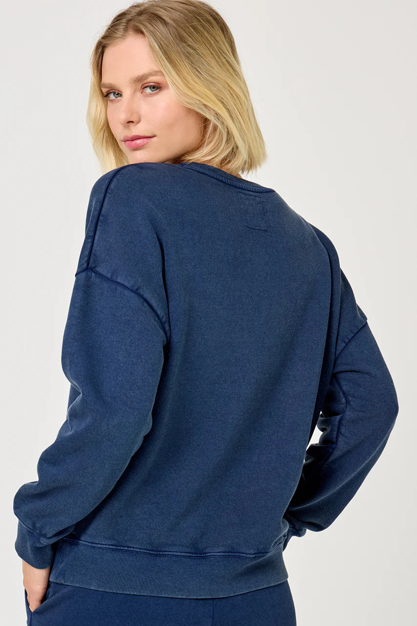 Five Jeans Brooklyn Sweat in Navy