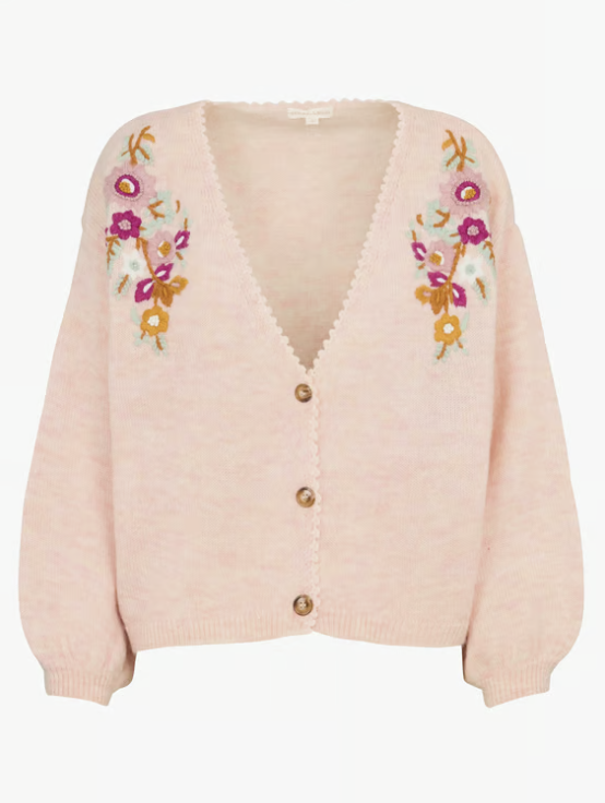 Louise Misha Lunami Cardi in Blush