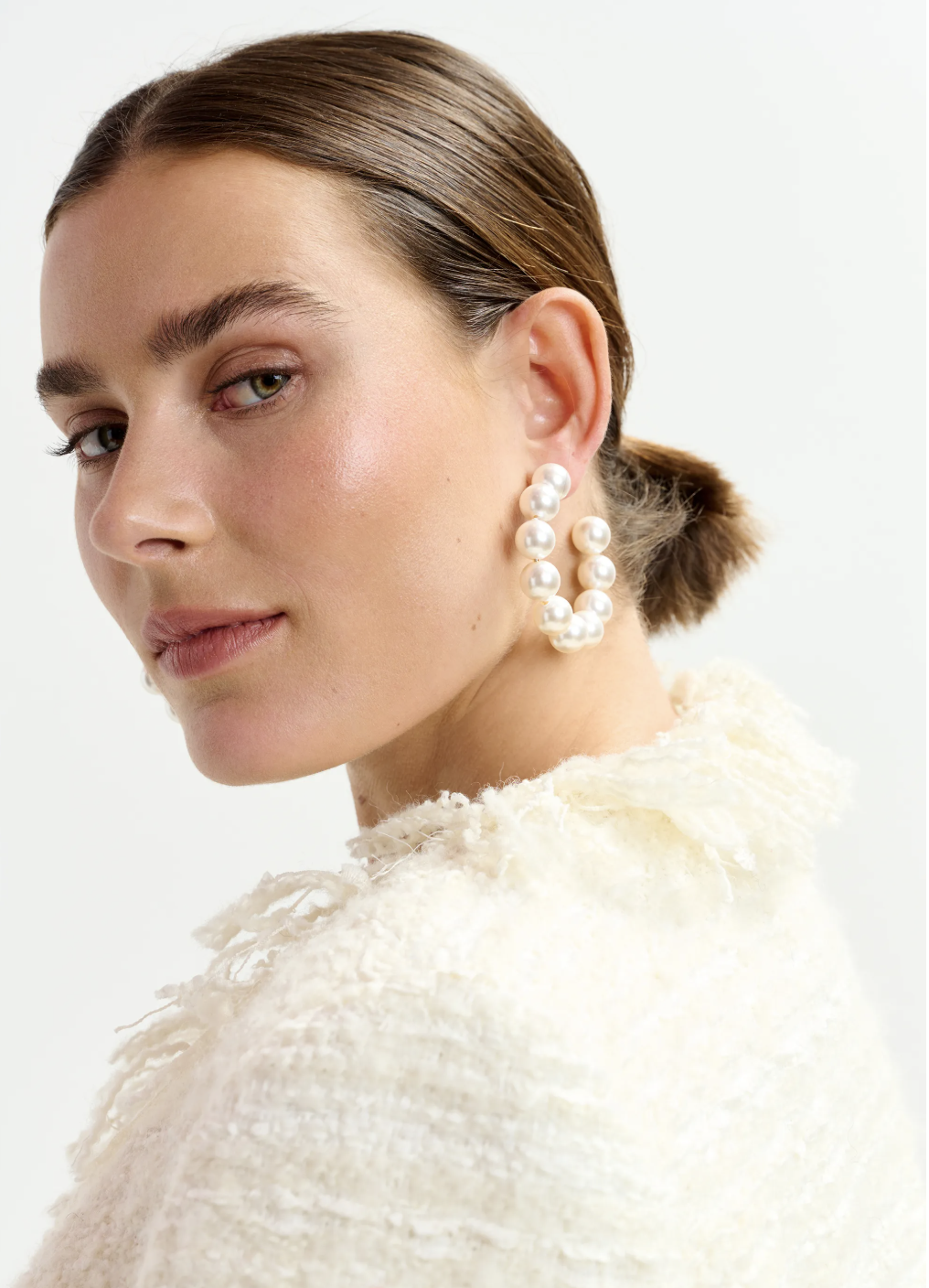 Essentiel Antwerp Ilticolour Pearl Bead Earrings