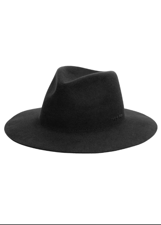 Rag & Bone City Felt Hat in Black